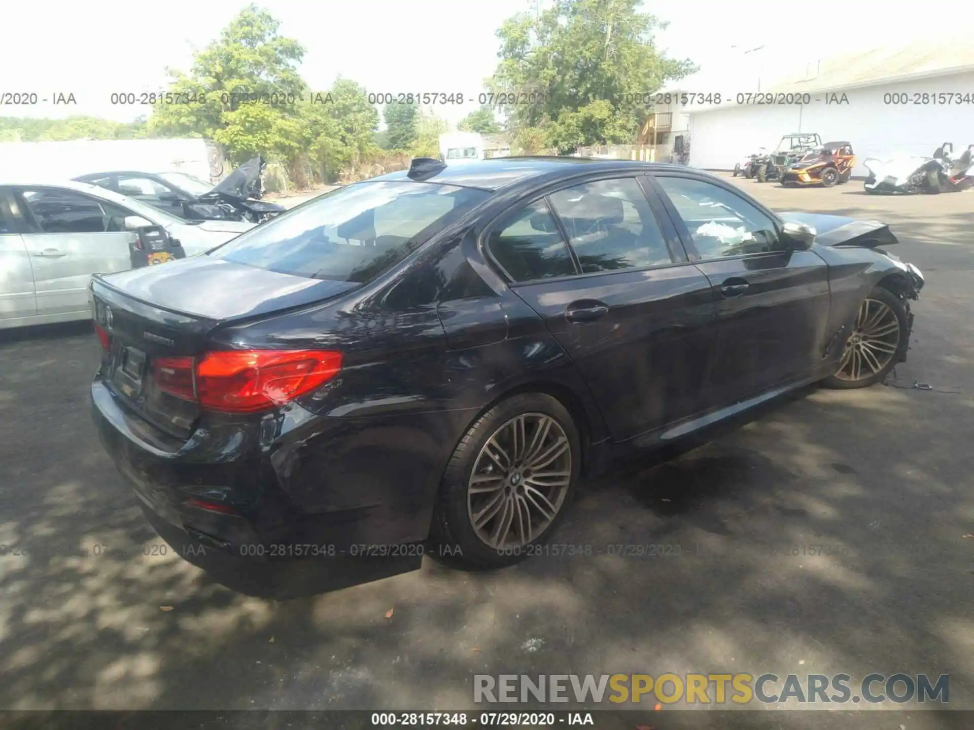 4 Photograph of a damaged car WBAJS7C05LCD90499 BMW 5 SERIES 2020