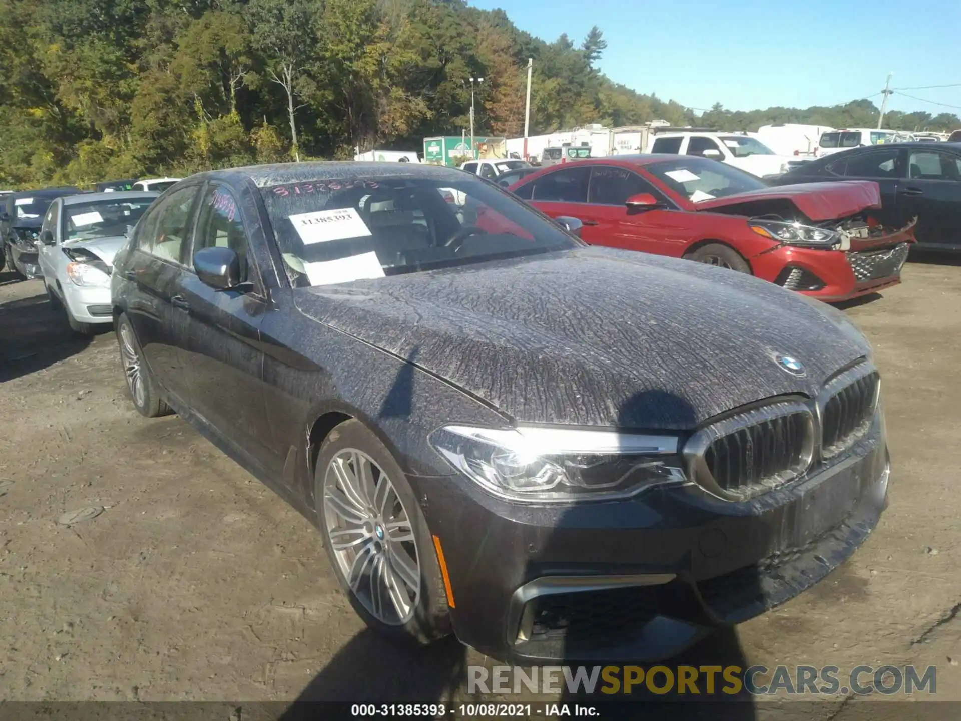 1 Photograph of a damaged car WBAJS7C05LCE51009 BMW 5 SERIES 2020