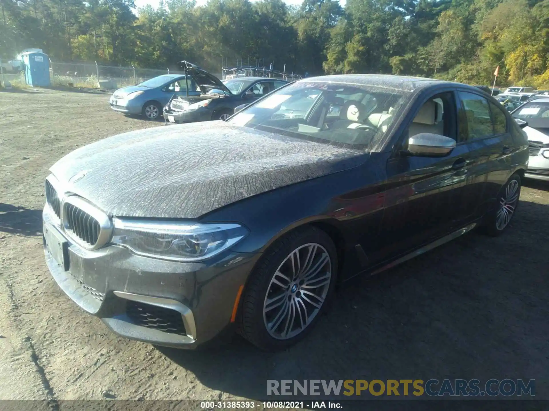 2 Photograph of a damaged car WBAJS7C05LCE51009 BMW 5 SERIES 2020