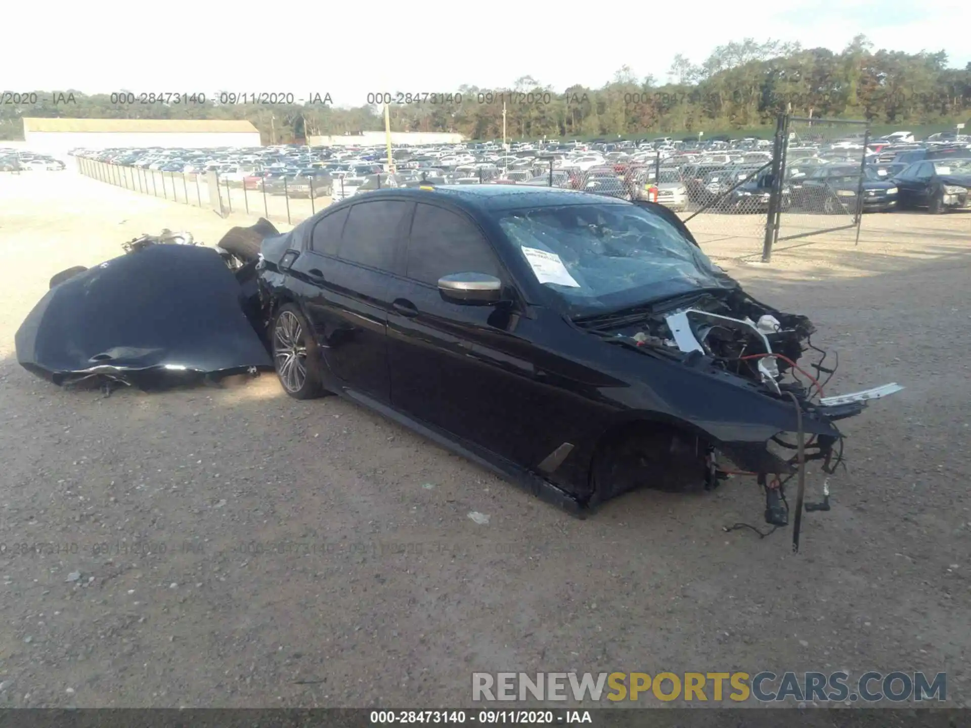 1 Photograph of a damaged car WBAJS7C07LCD15920 BMW 5 SERIES 2020