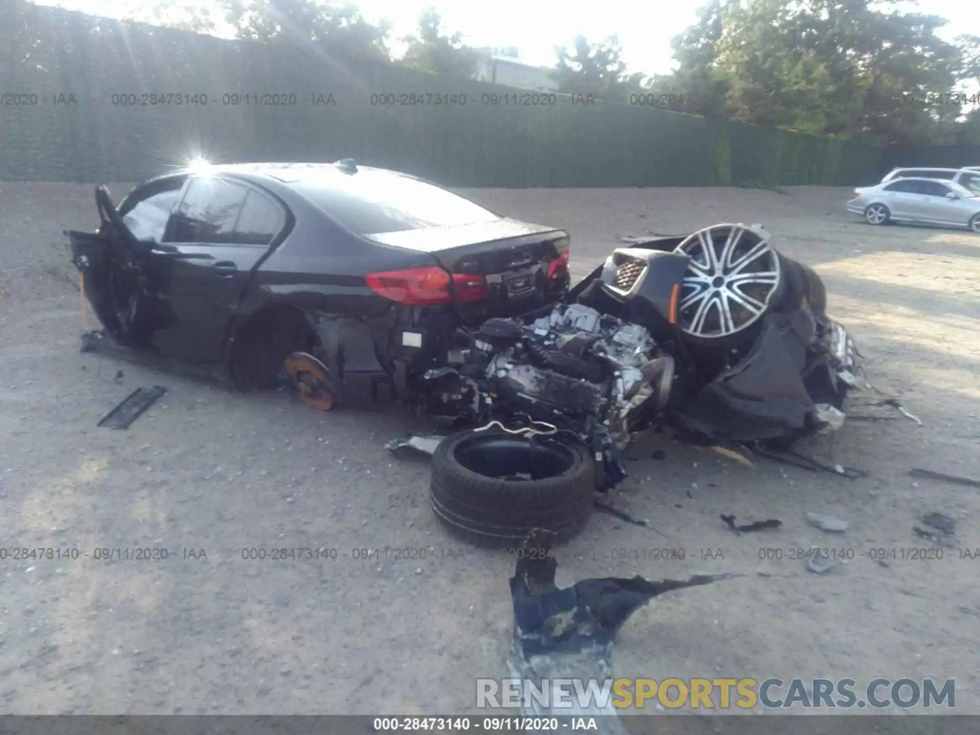 3 Photograph of a damaged car WBAJS7C07LCD15920 BMW 5 SERIES 2020