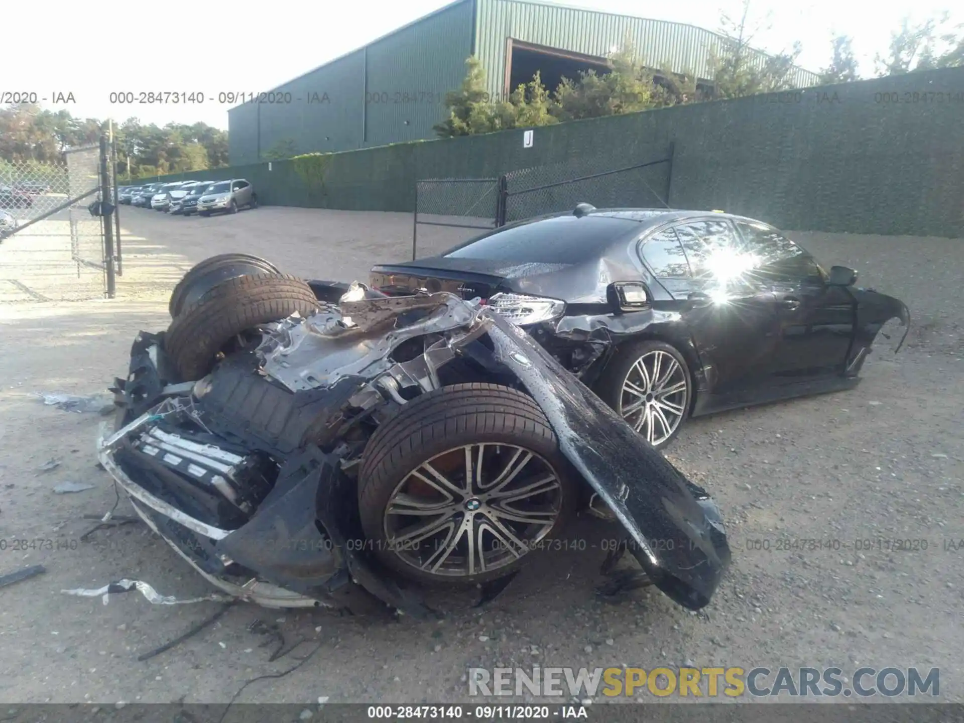 4 Photograph of a damaged car WBAJS7C07LCD15920 BMW 5 SERIES 2020