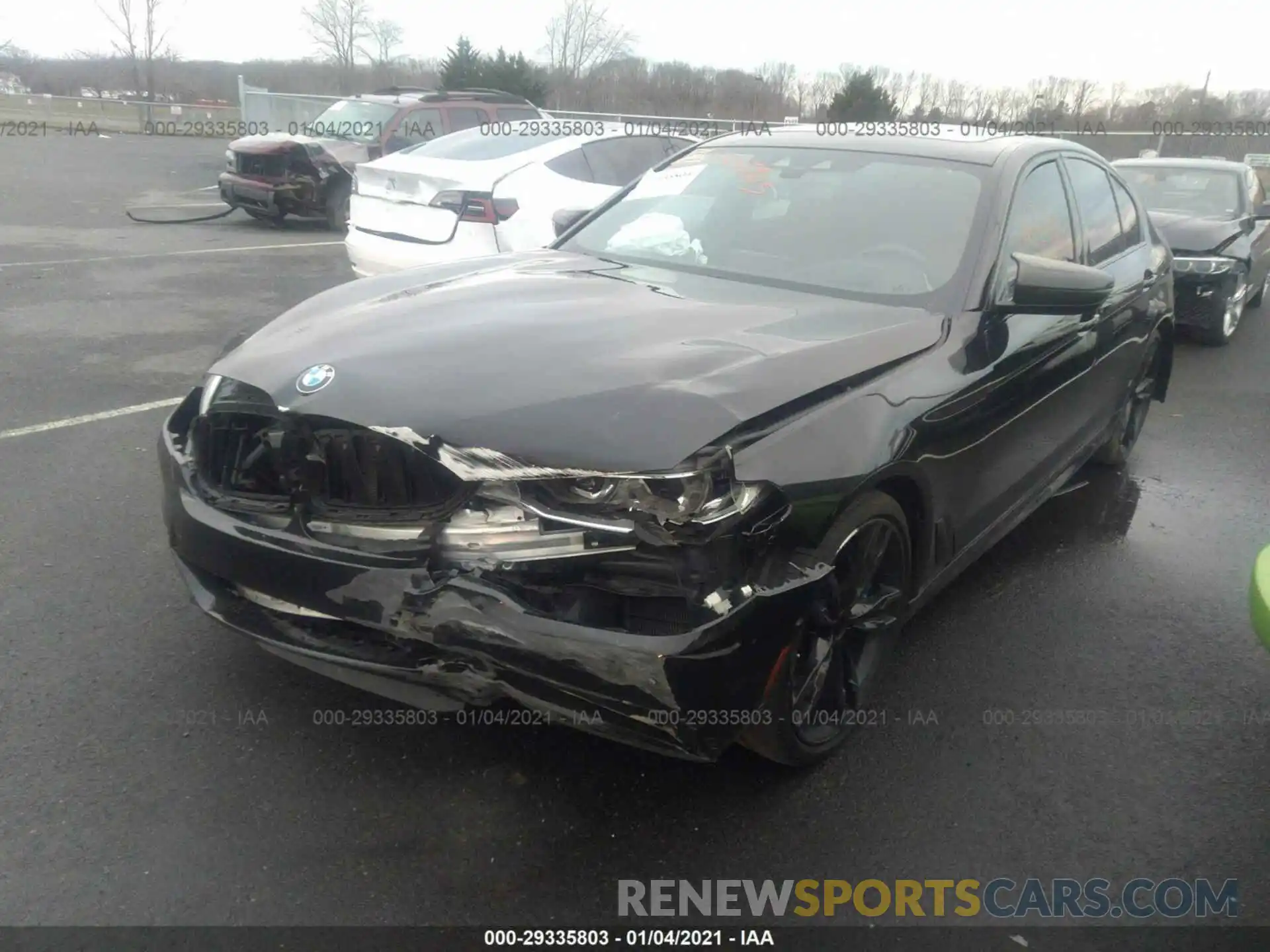 2 Photograph of a damaged car WBAJS7C07LCD39795 BMW 5 SERIES 2020