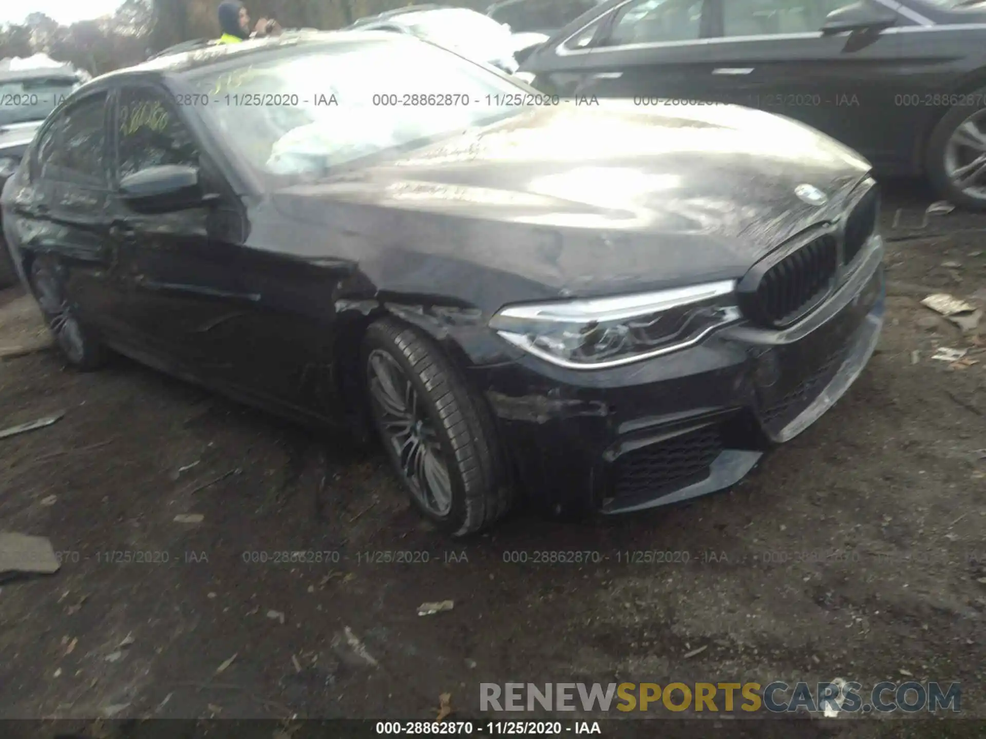 6 Фотография поврежденного автомобиля WBAJS7C07LCD85515 BMW 5 SERIES 2020