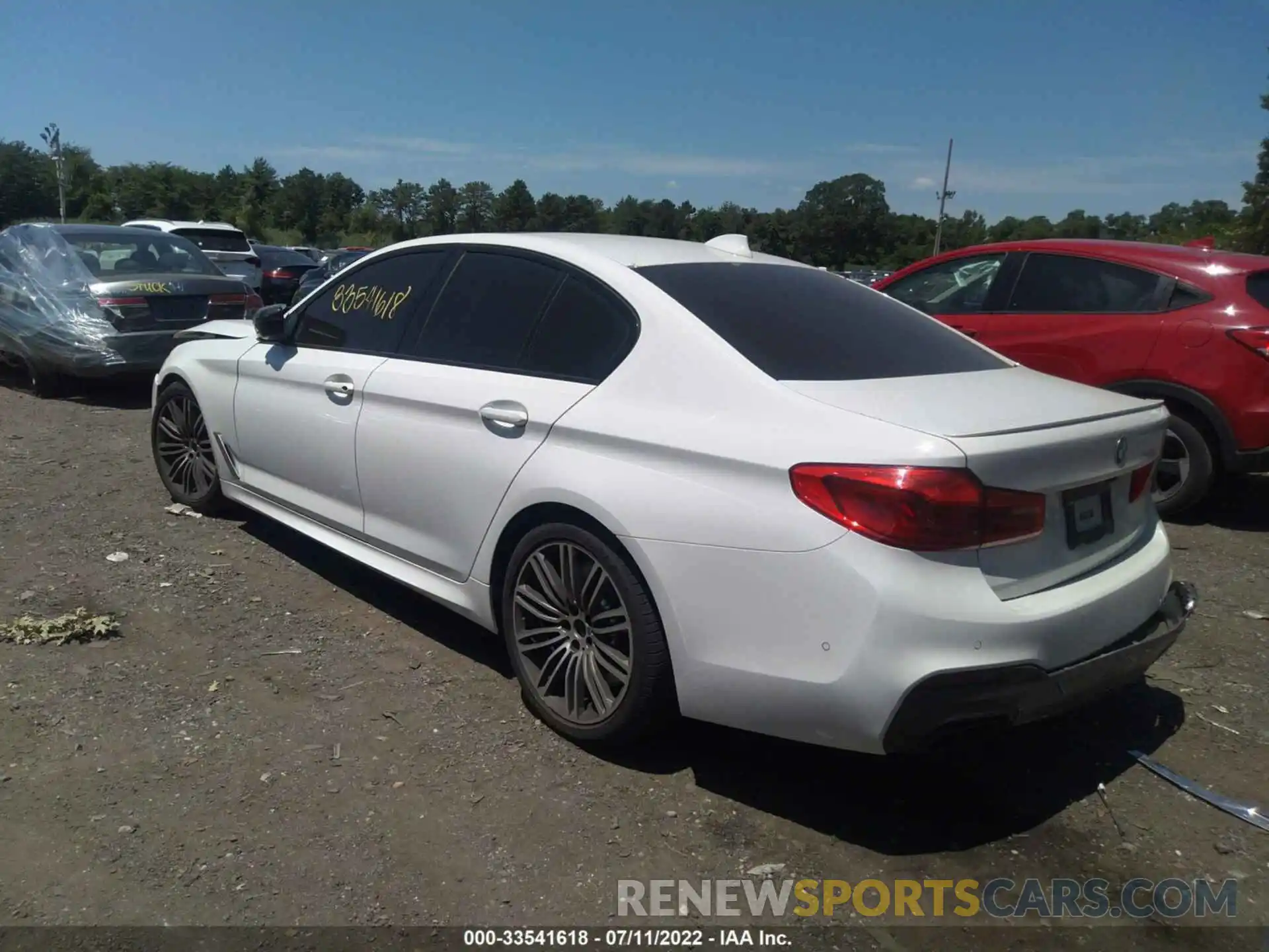 3 Photograph of a damaged car WBAJS7C08LBN96662 BMW 5 SERIES 2020