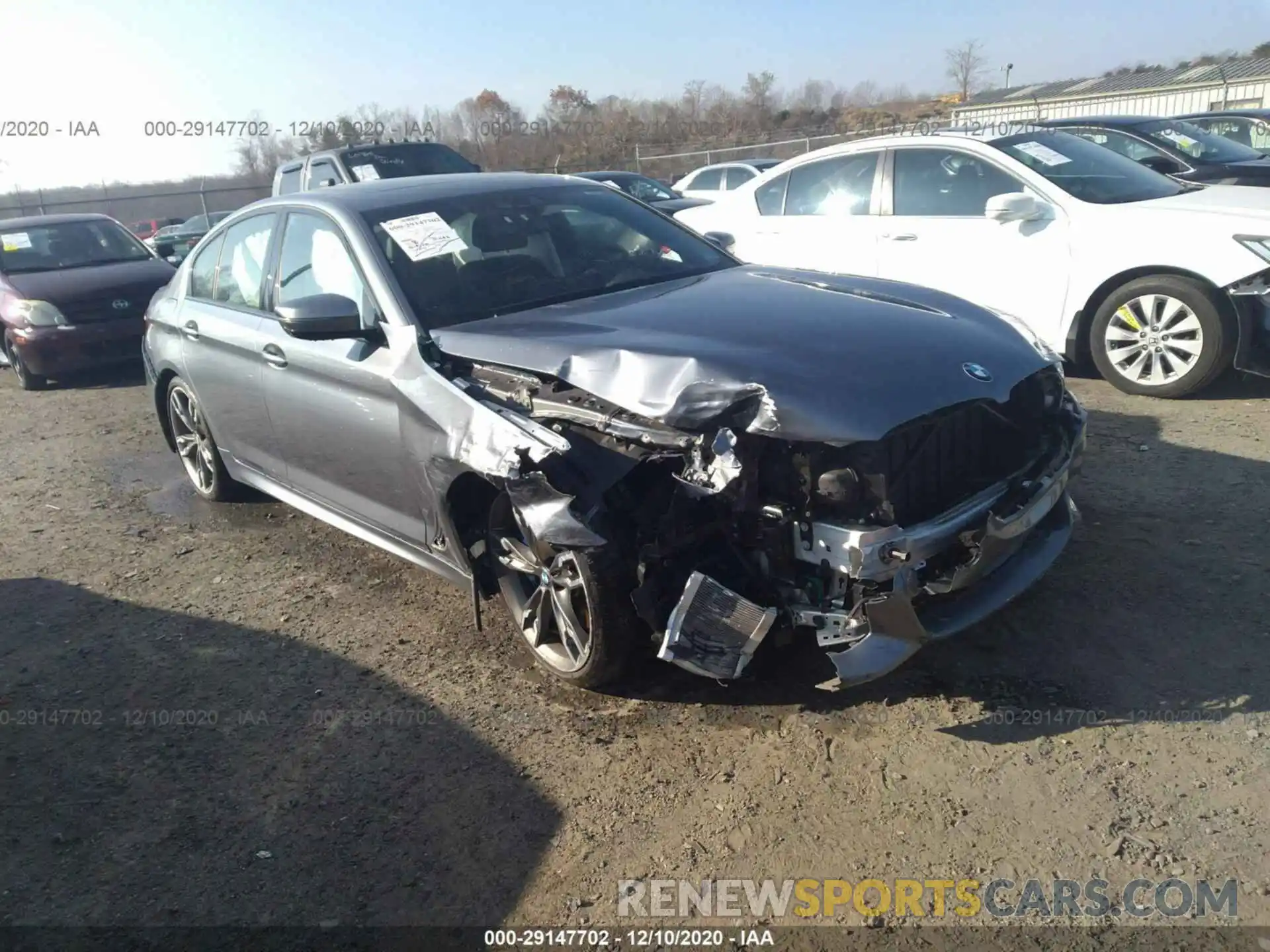 1 Photograph of a damaged car WBAJS7C08LCD12959 BMW 5 SERIES 2020