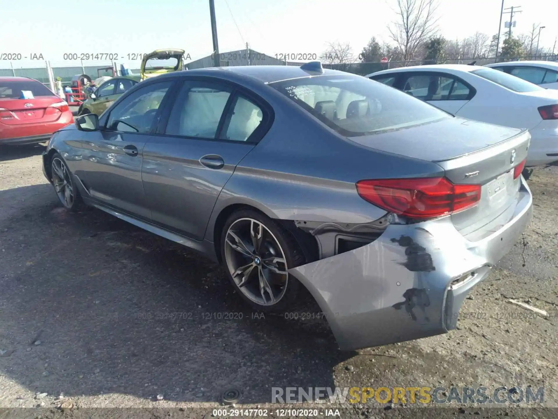 3 Photograph of a damaged car WBAJS7C08LCD12959 BMW 5 SERIES 2020