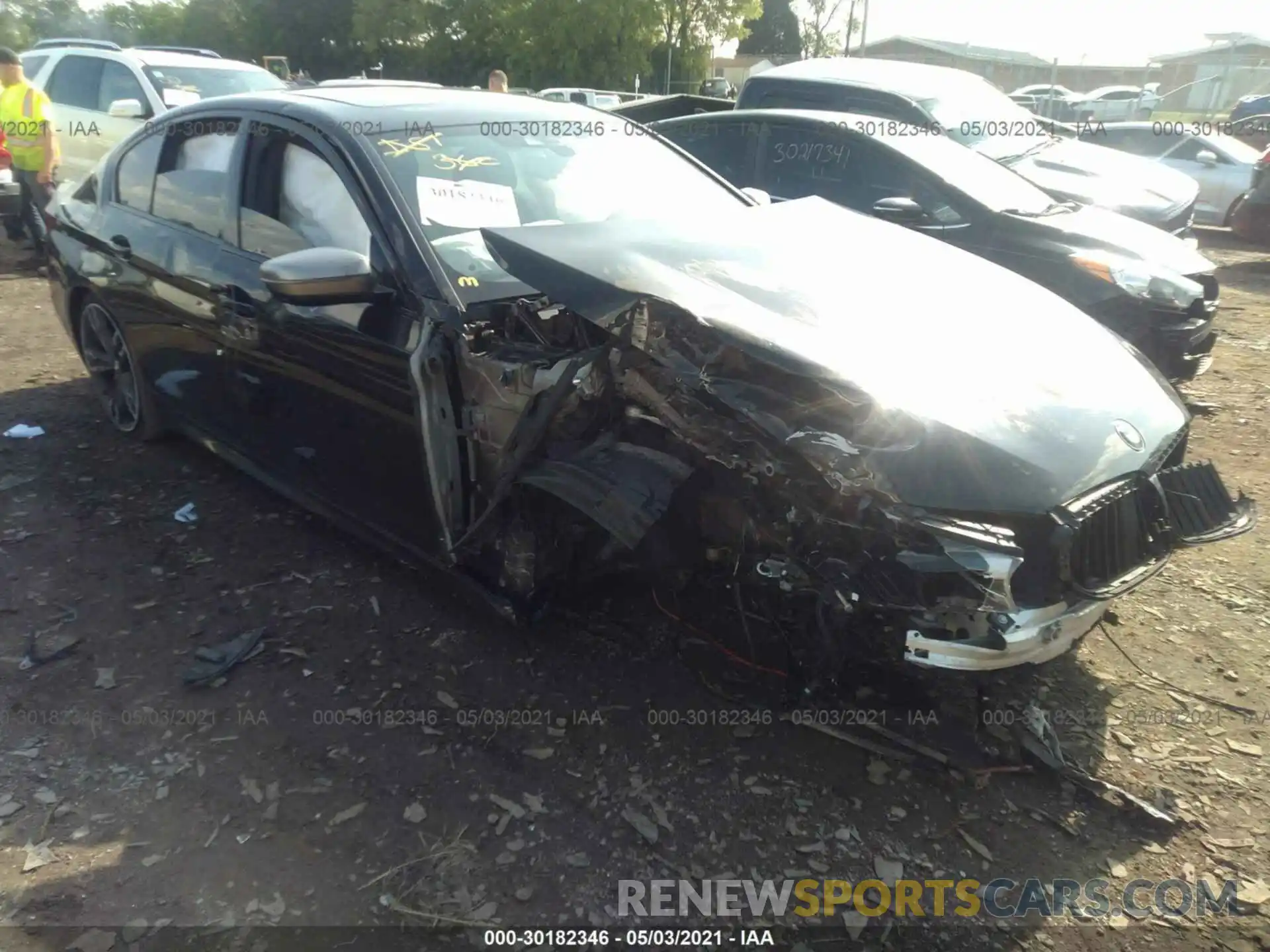 1 Photograph of a damaged car WBAJS7C08LCD89606 BMW 5 SERIES 2020