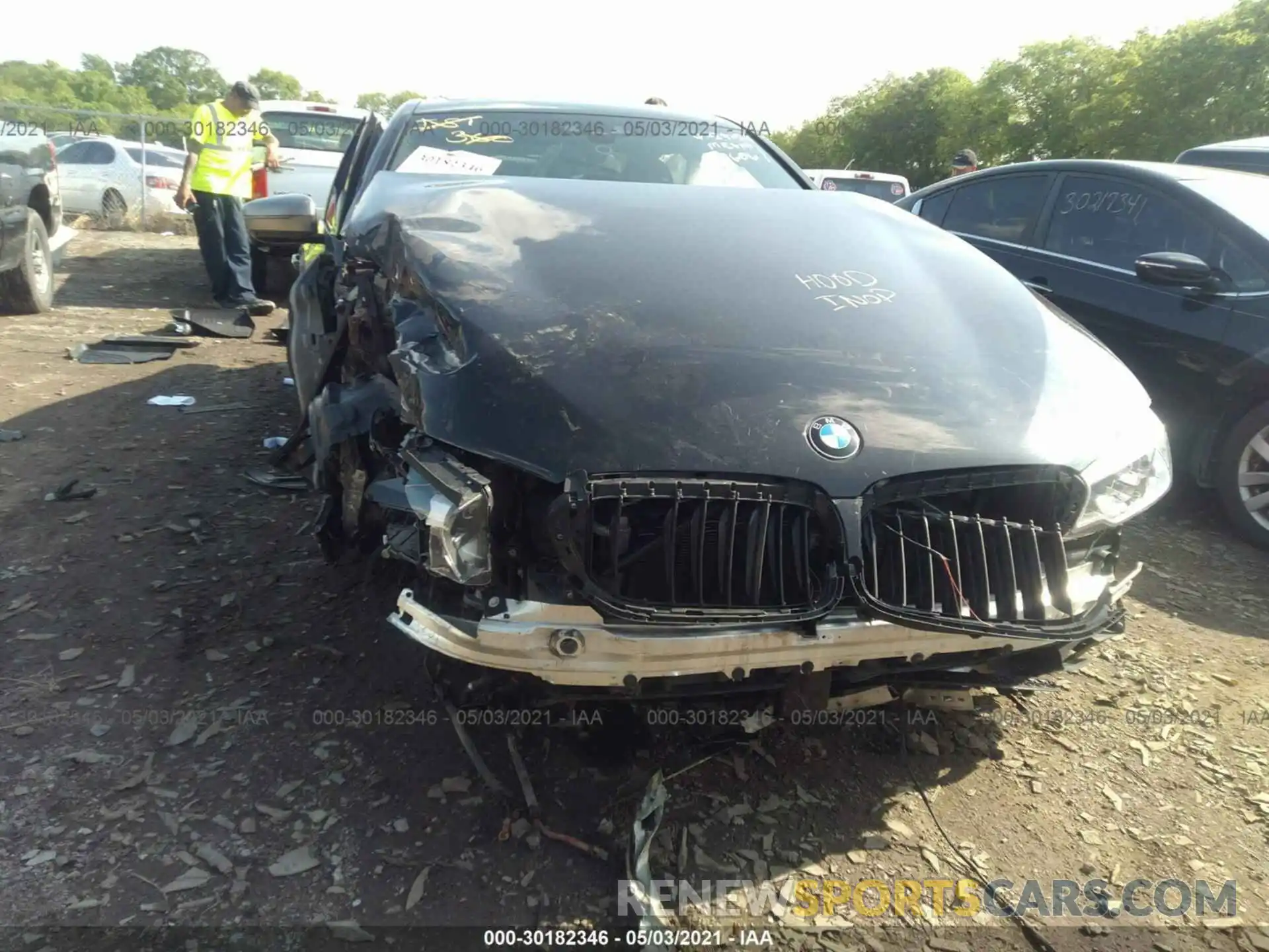 6 Photograph of a damaged car WBAJS7C08LCD89606 BMW 5 SERIES 2020