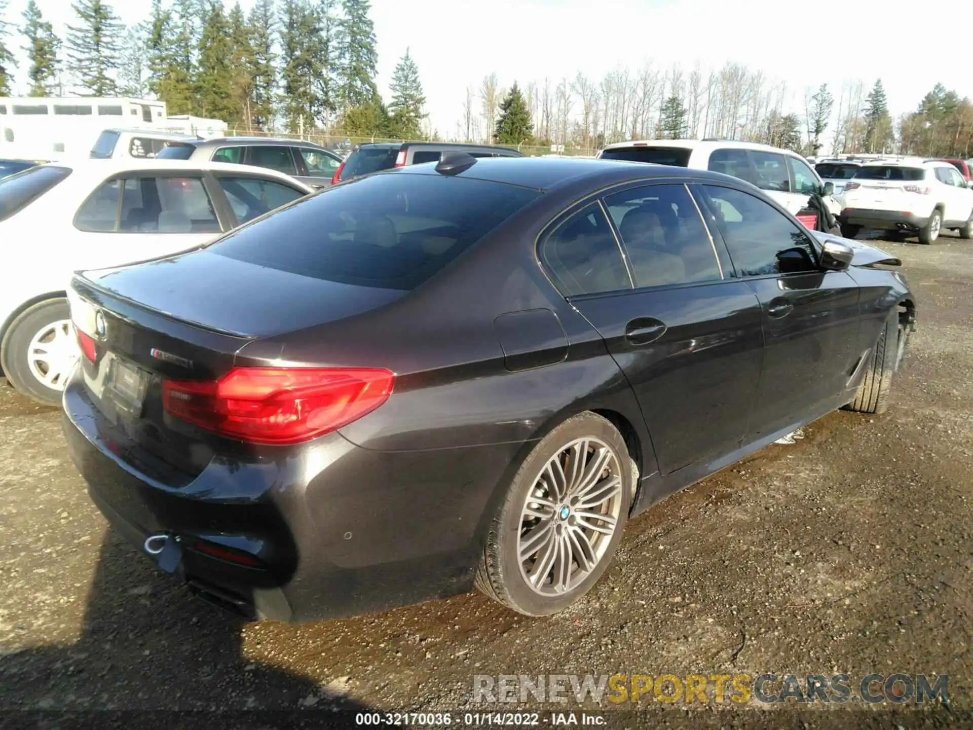 4 Photograph of a damaged car WBAJS7C08LCE11801 BMW 5 SERIES 2020