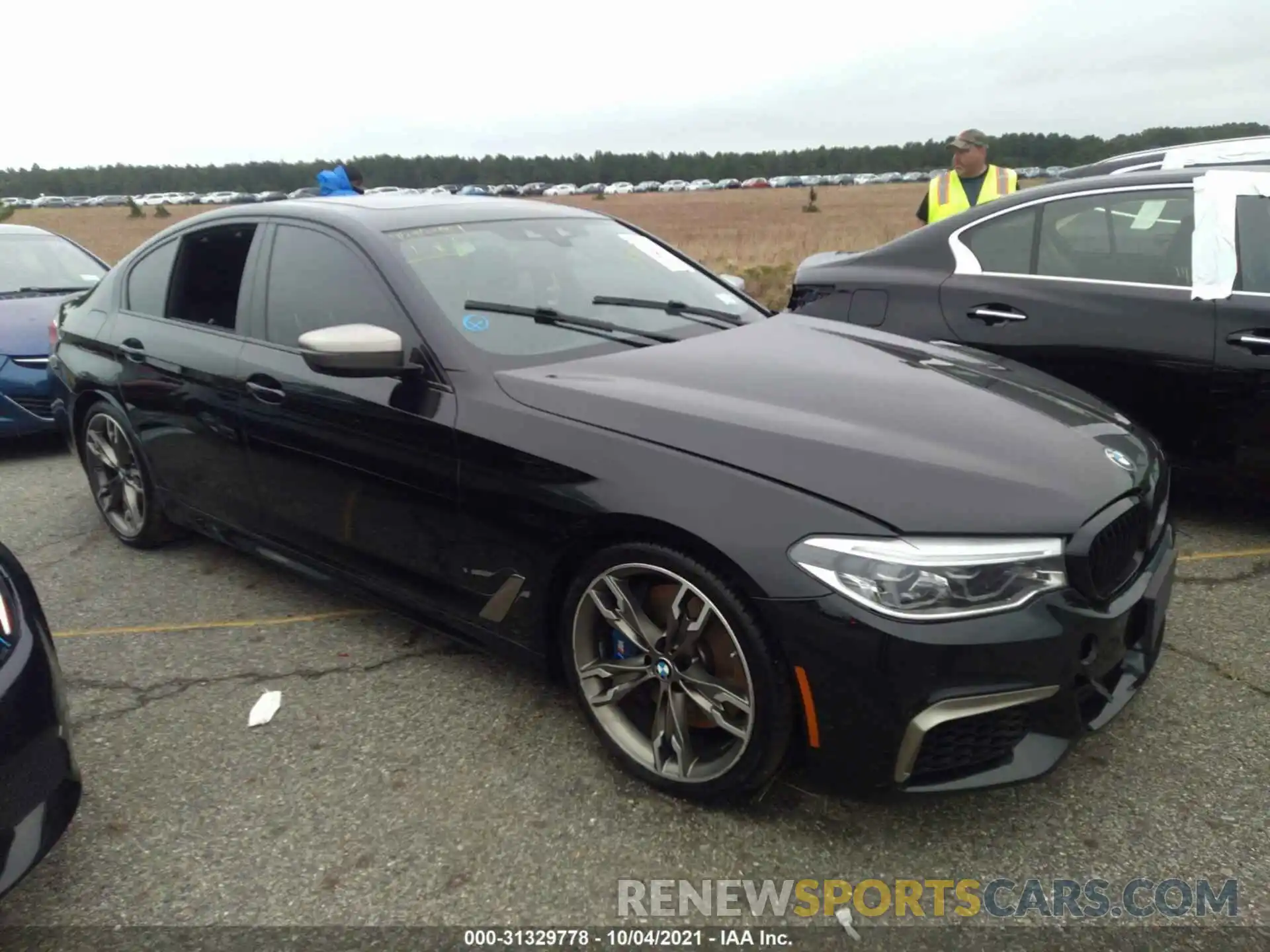 1 Photograph of a damaged car WBAJS7C09LCD45825 BMW 5 SERIES 2020