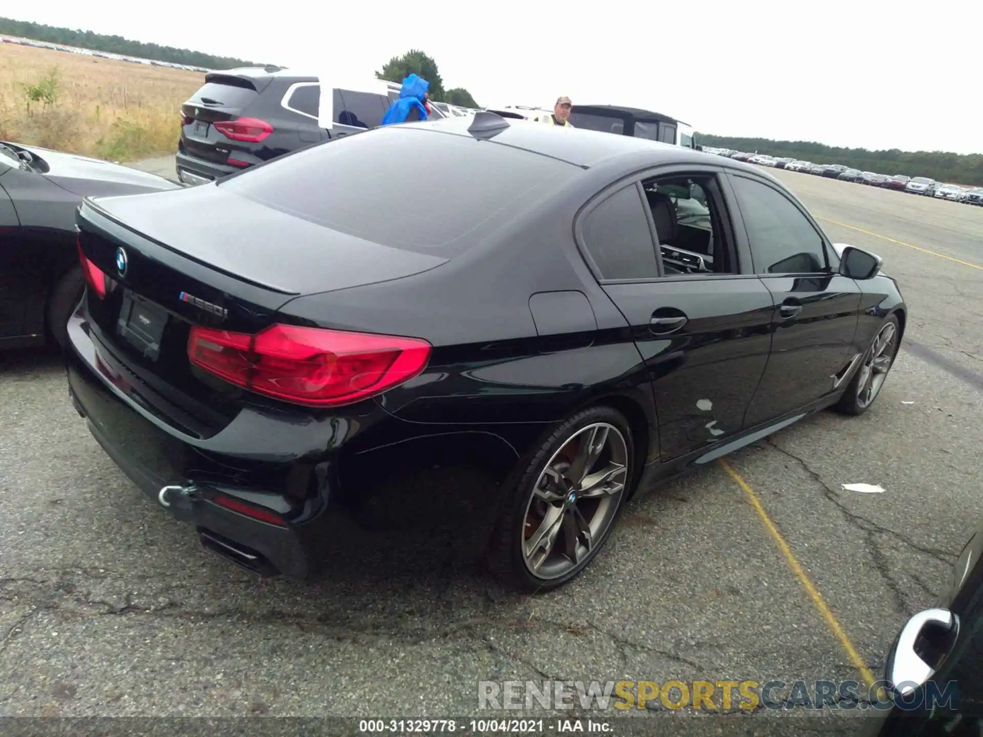 4 Photograph of a damaged car WBAJS7C09LCD45825 BMW 5 SERIES 2020