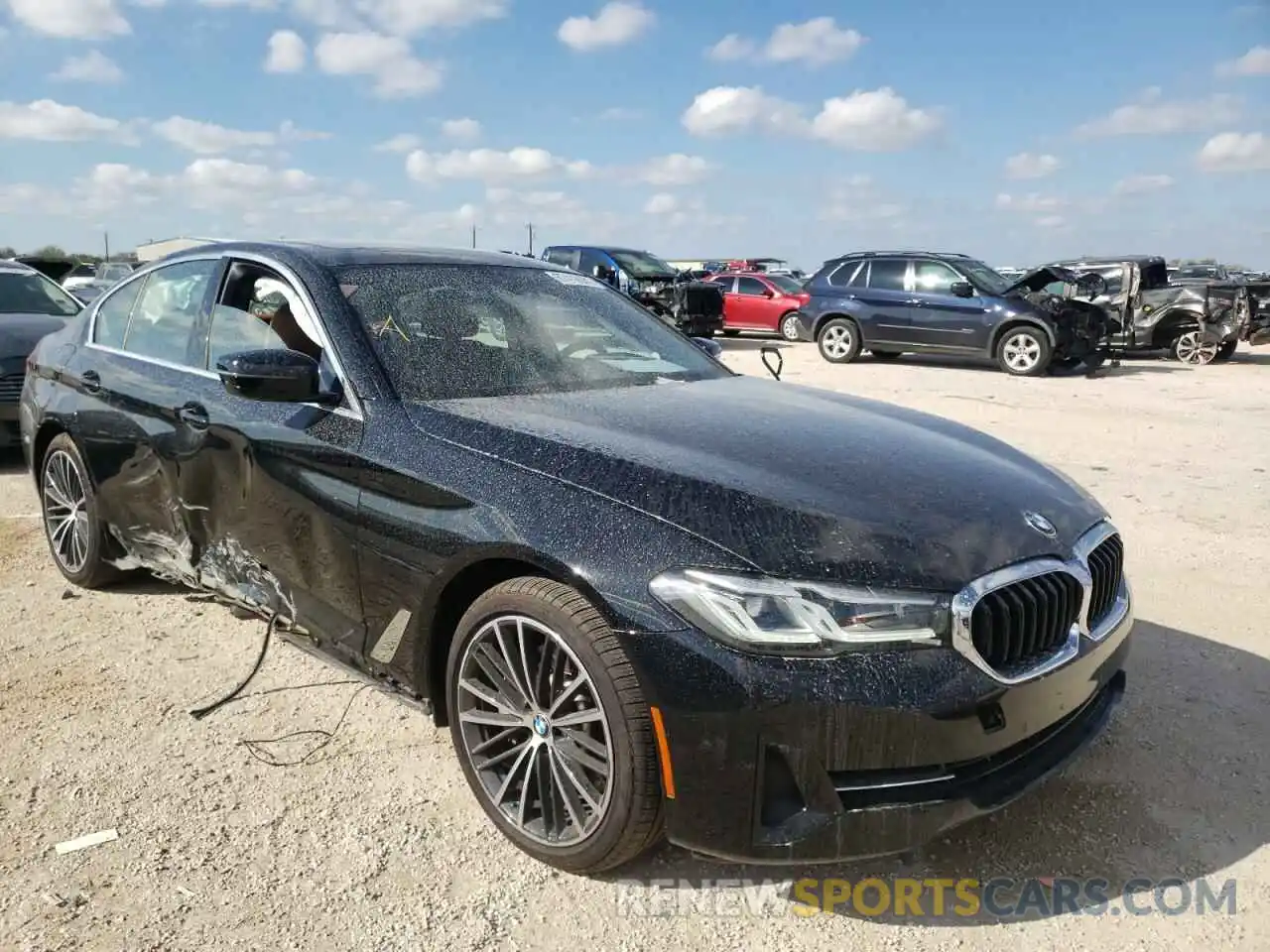 1 Photograph of a damaged car WBA13AG00MCF60872 BMW 5 SERIES 2021