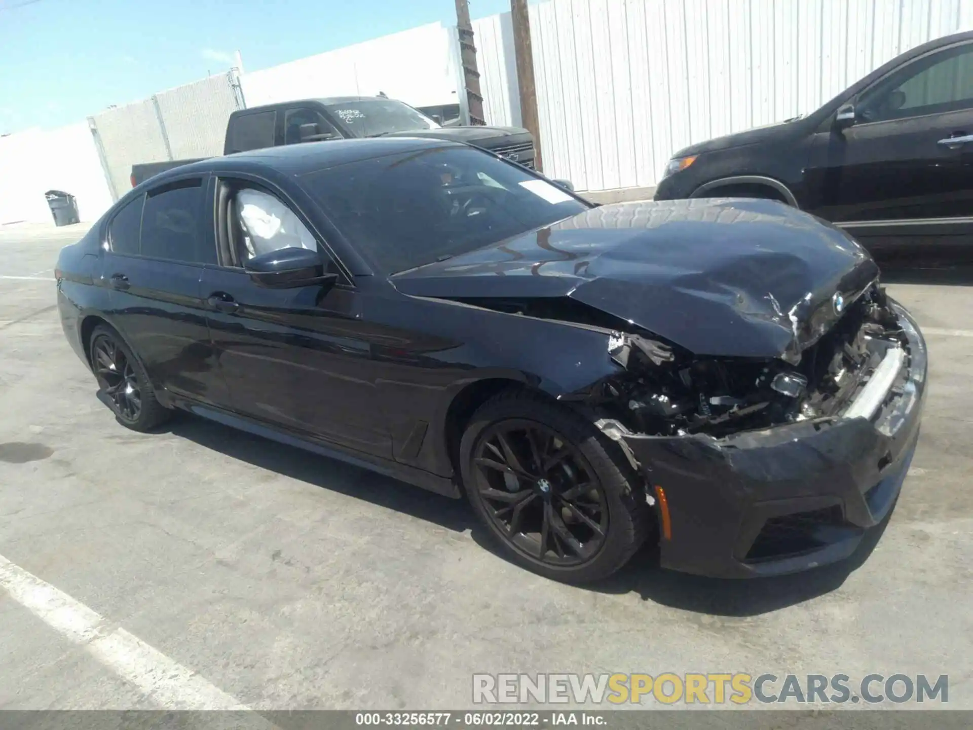 1 Photograph of a damaged car WBA13AG02MCG11174 BMW 5 SERIES 2021