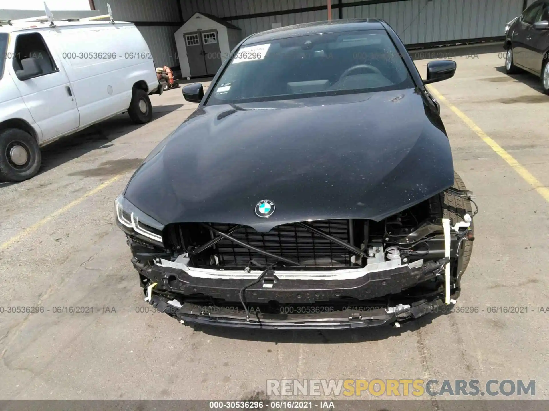 6 Photograph of a damaged car WBA13AG02MCG64151 BMW 5 SERIES 2021