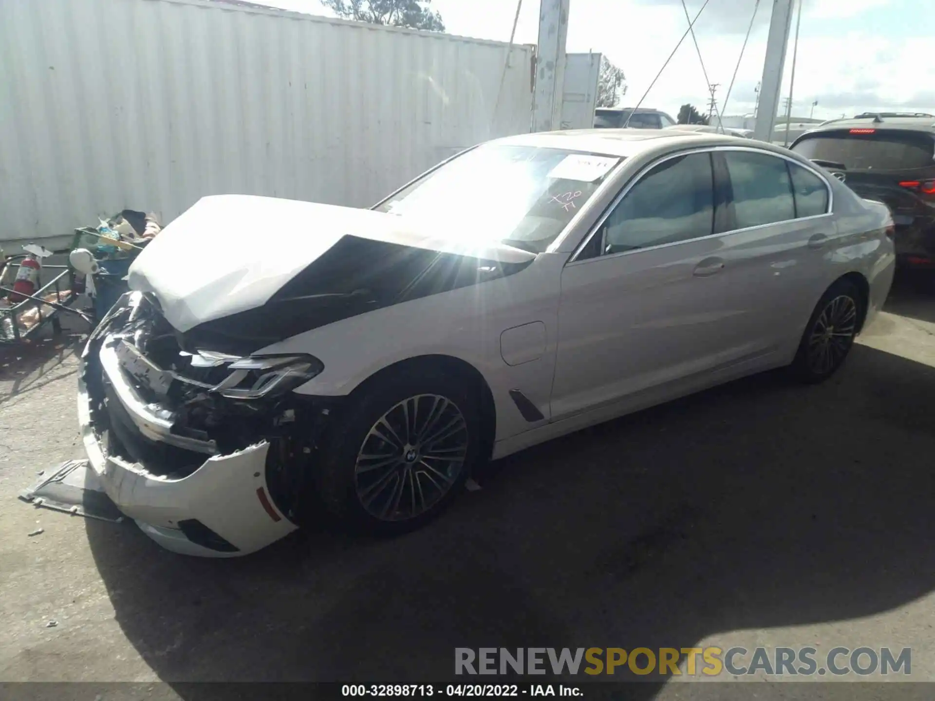 2 Photograph of a damaged car WBA13AG03MCF97317 BMW 5 SERIES 2021