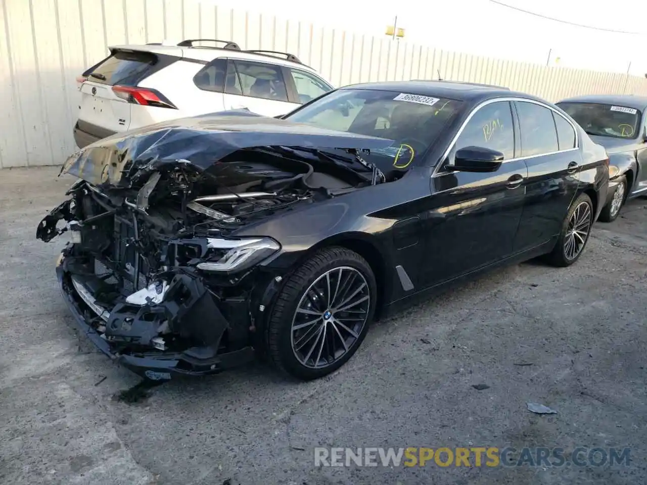 2 Photograph of a damaged car WBA13AG04MCG67911 BMW 5 SERIES 2021