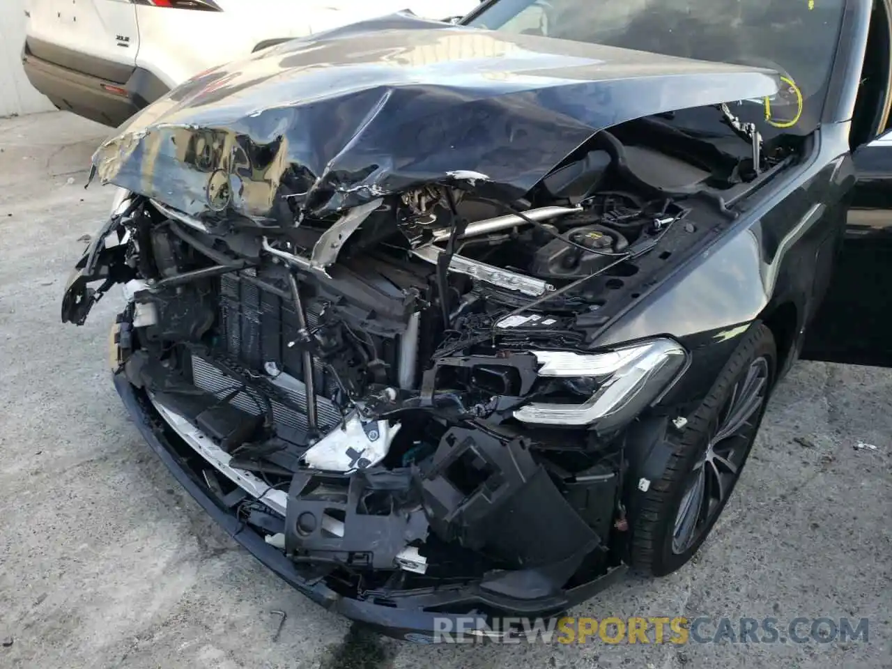 9 Photograph of a damaged car WBA13AG04MCG67911 BMW 5 SERIES 2021