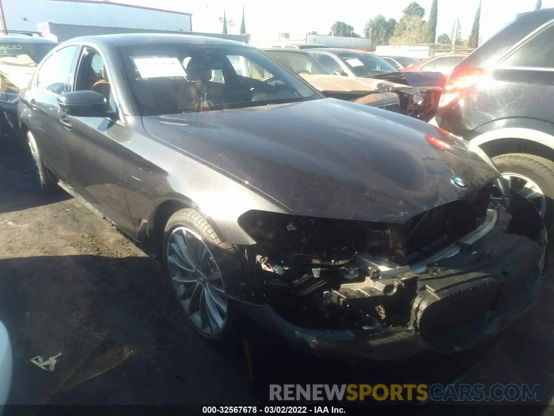 1 Photograph of a damaged car WBA13AG05MCG90212 BMW 5 SERIES 2021