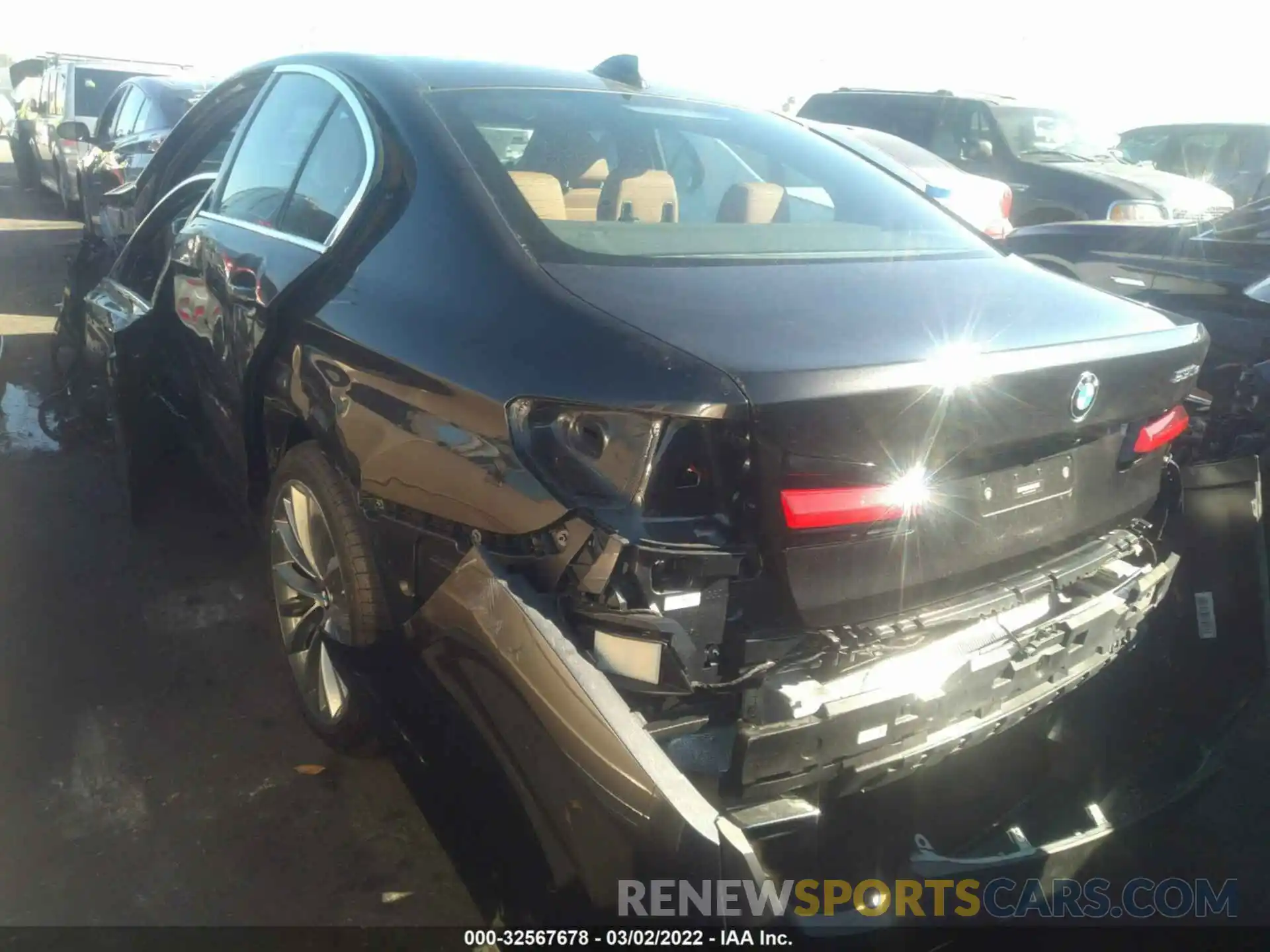 3 Photograph of a damaged car WBA13AG05MCG90212 BMW 5 SERIES 2021