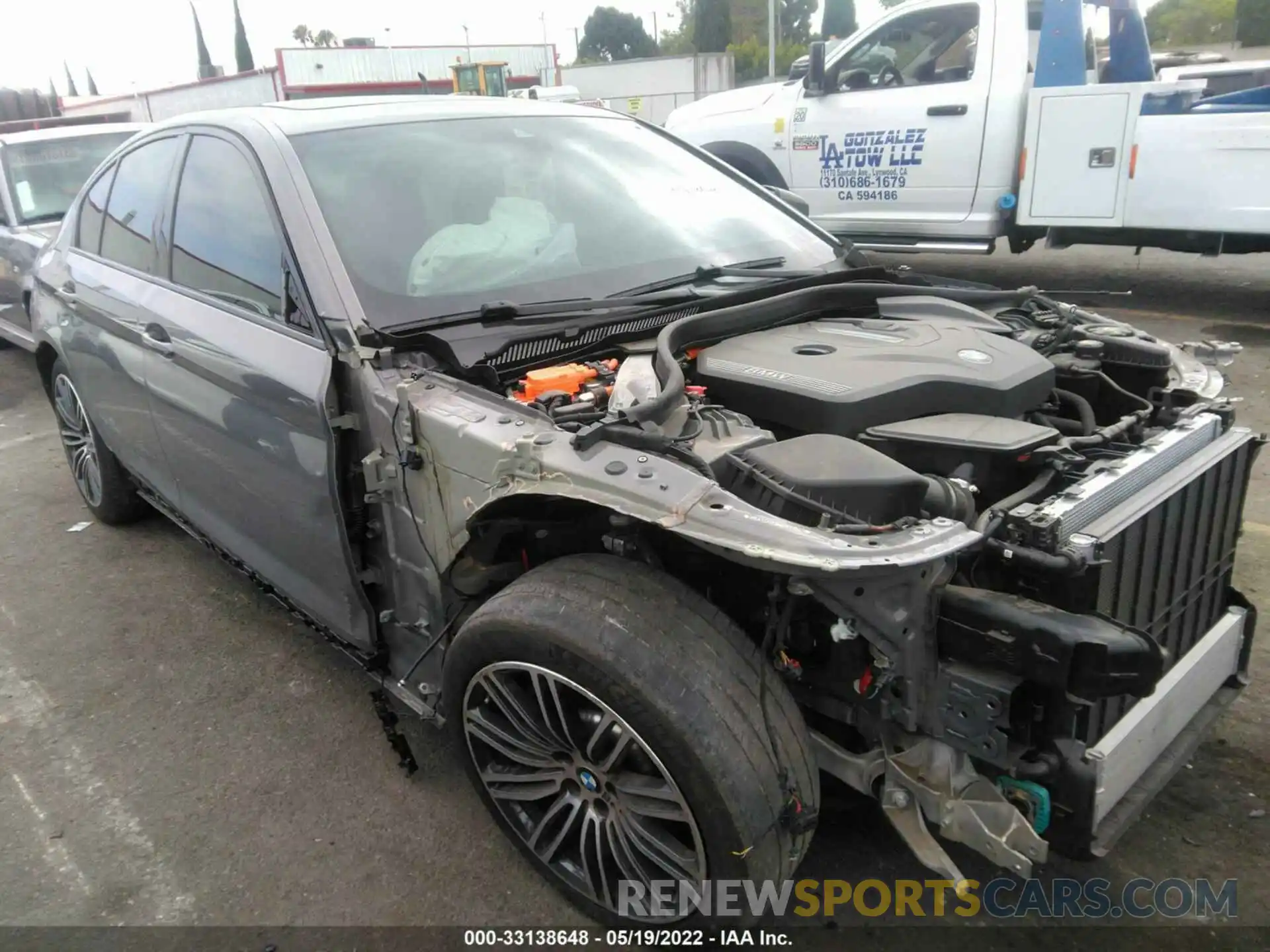 1 Photograph of a damaged car WBA13AG06MCG72933 BMW 5 SERIES 2021