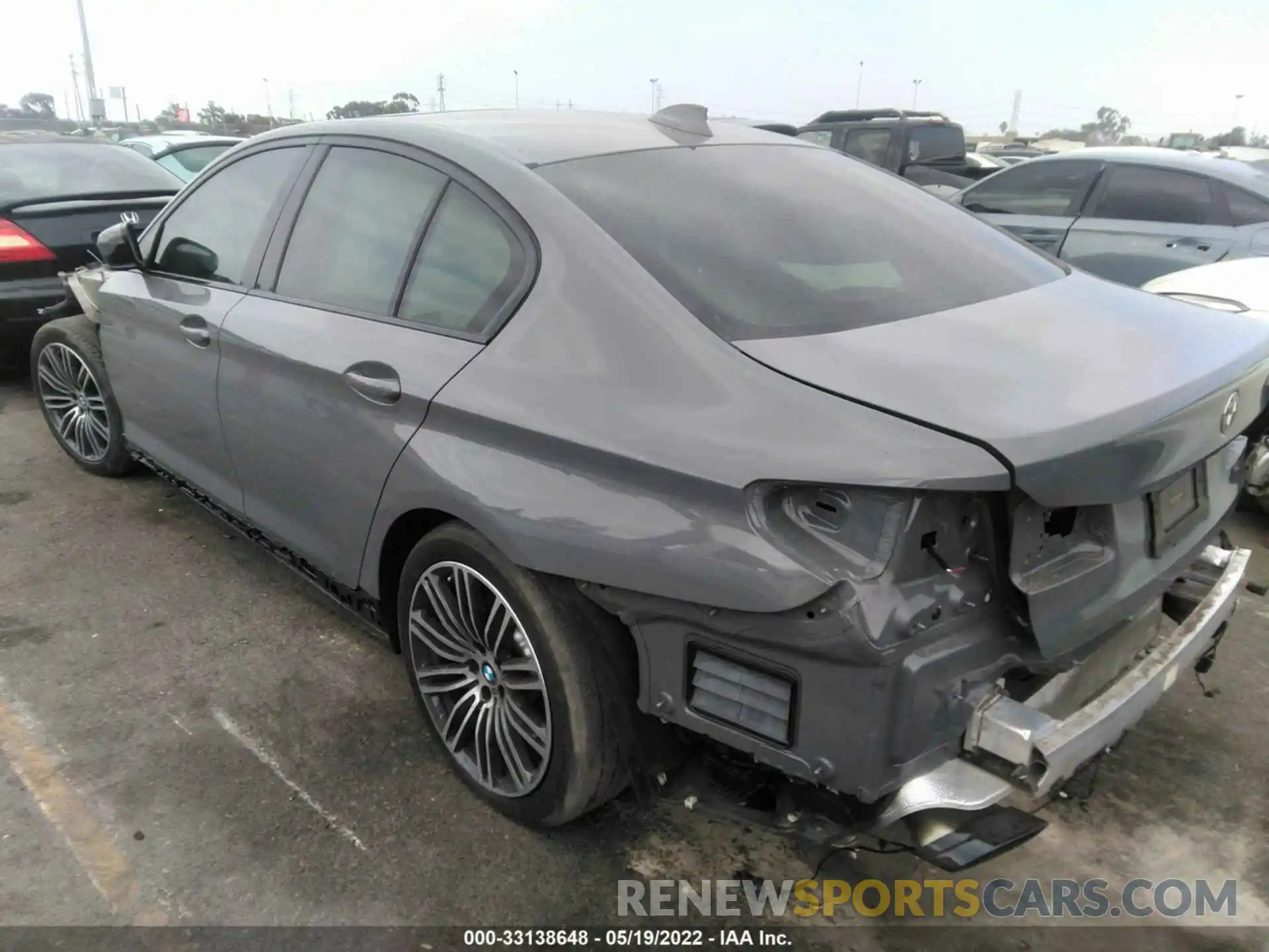 3 Photograph of a damaged car WBA13AG06MCG72933 BMW 5 SERIES 2021