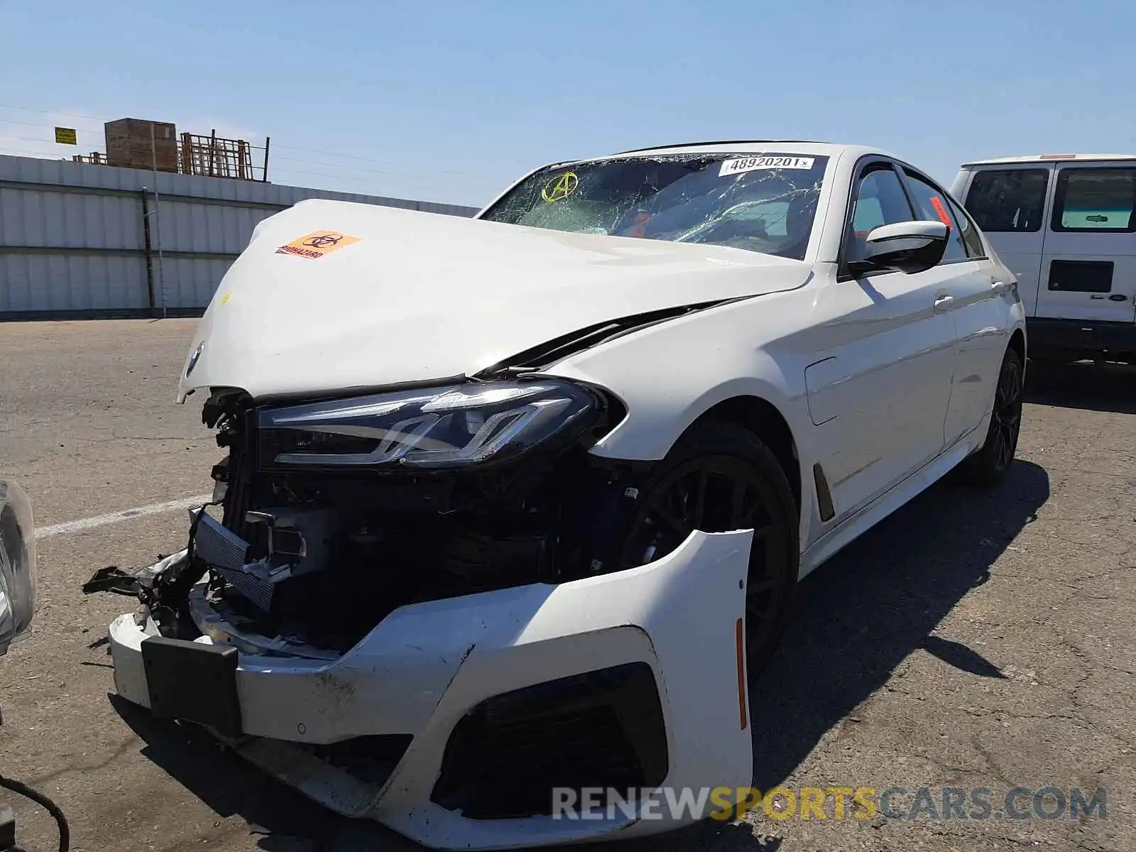 2 Photograph of a damaged car WBA13AG08MCG80791 BMW 5 SERIES 2021