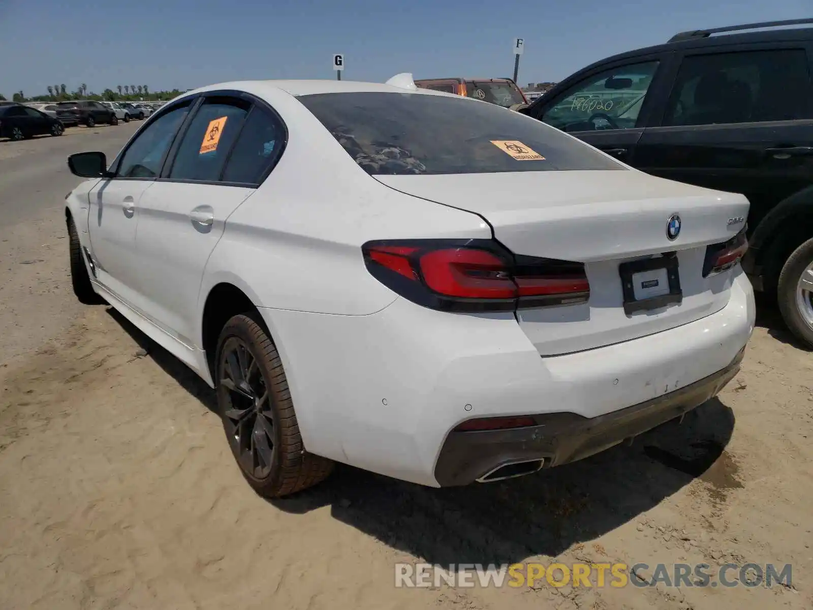 3 Photograph of a damaged car WBA13AG08MCG80791 BMW 5 SERIES 2021