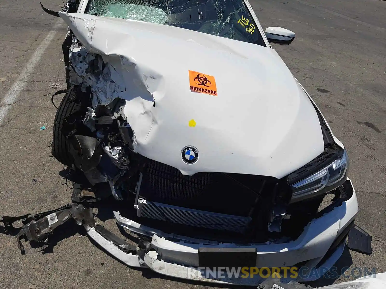 7 Photograph of a damaged car WBA13AG08MCG80791 BMW 5 SERIES 2021