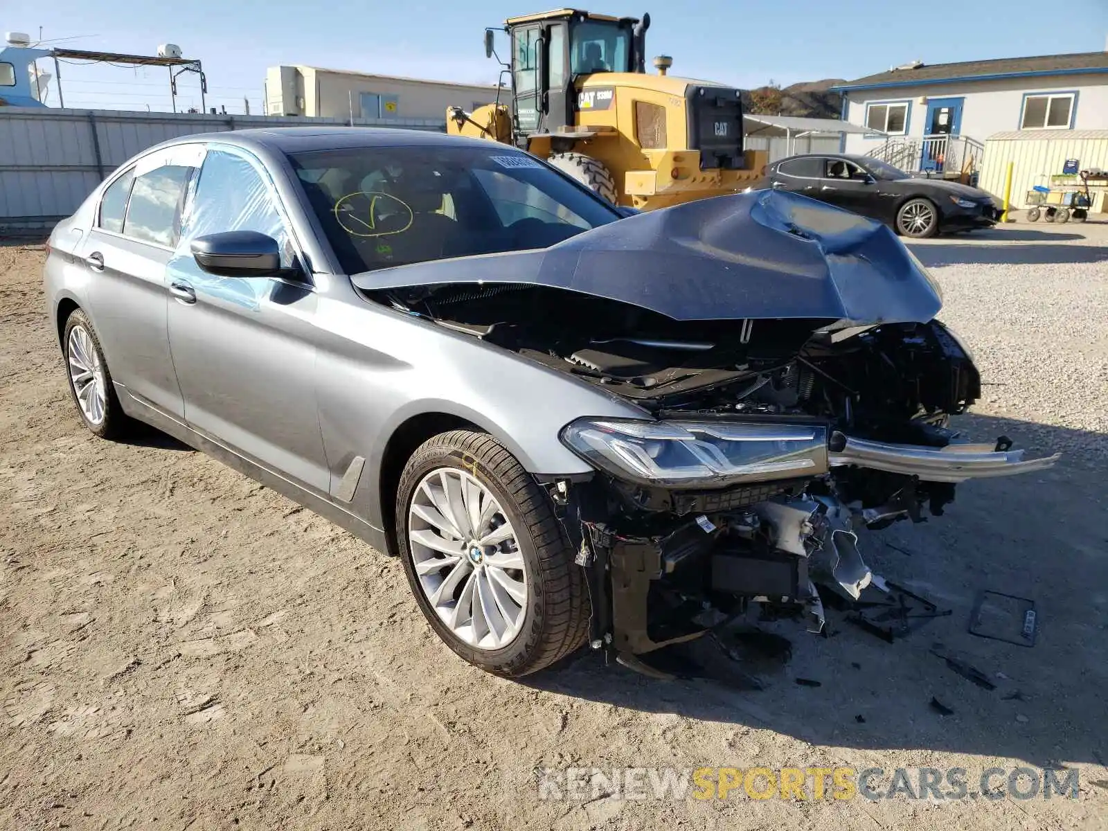 1 Photograph of a damaged car WBA13AG0XMCG98080 BMW 5 SERIES 2021