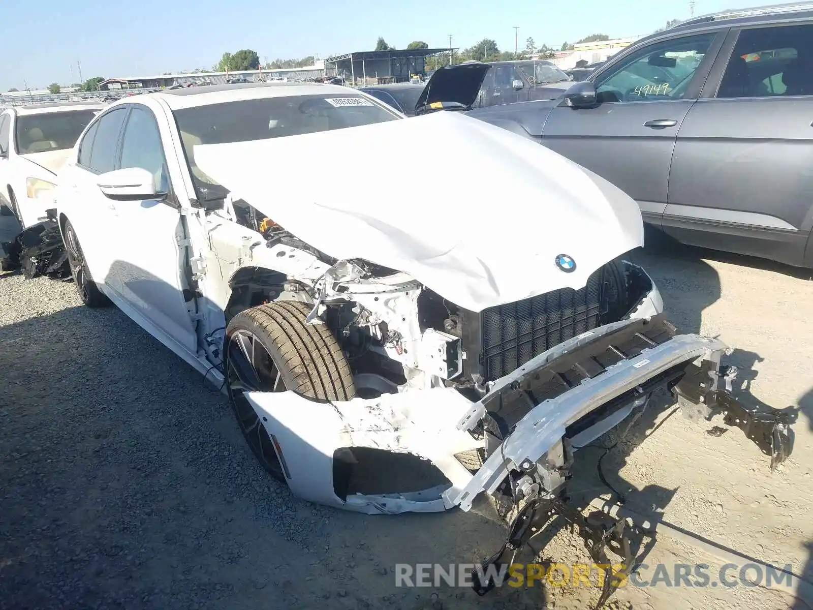 1 Photograph of a damaged car WBA13AG0XMCH06405 BMW 5 SERIES 2021