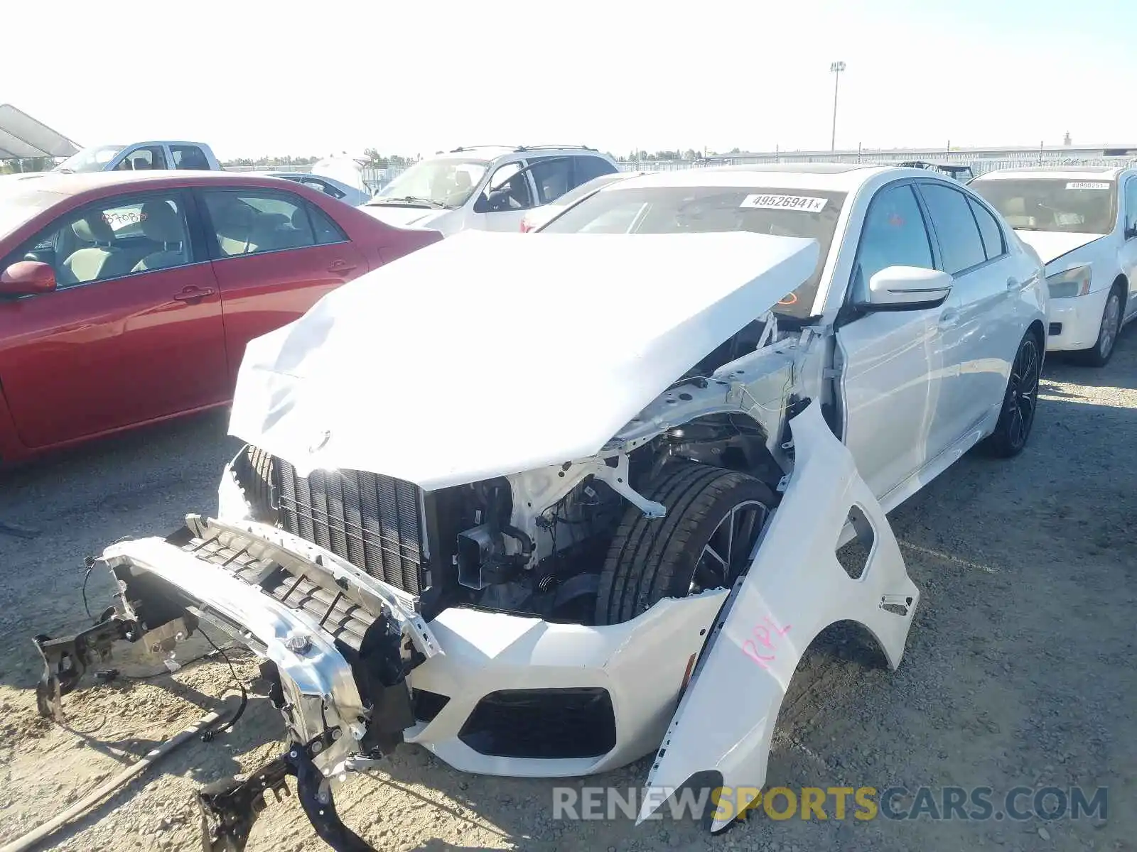 2 Photograph of a damaged car WBA13AG0XMCH06405 BMW 5 SERIES 2021