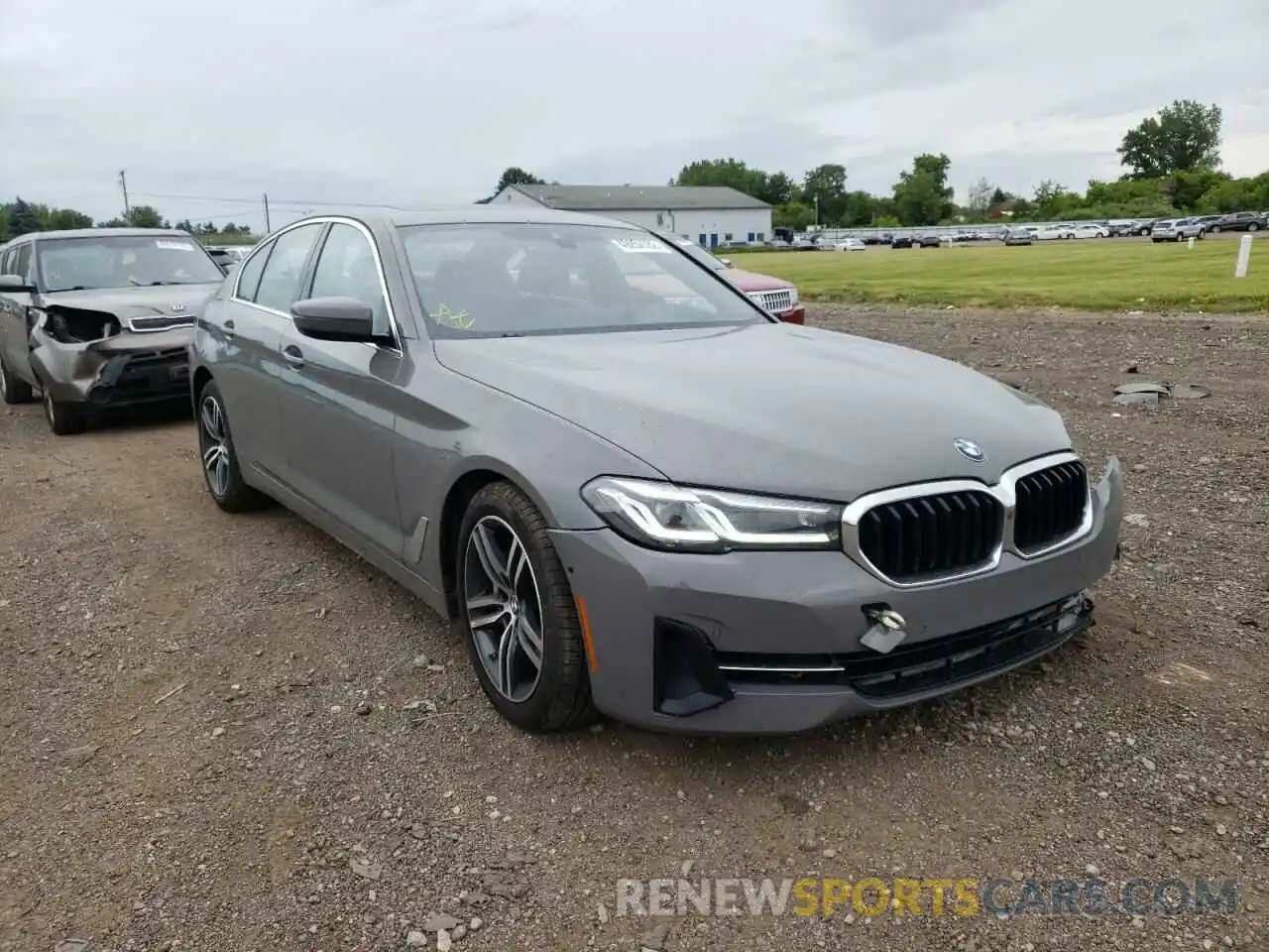 1 Photograph of a damaged car WBA13BJ00MCF08608 BMW 5 SERIES 2021