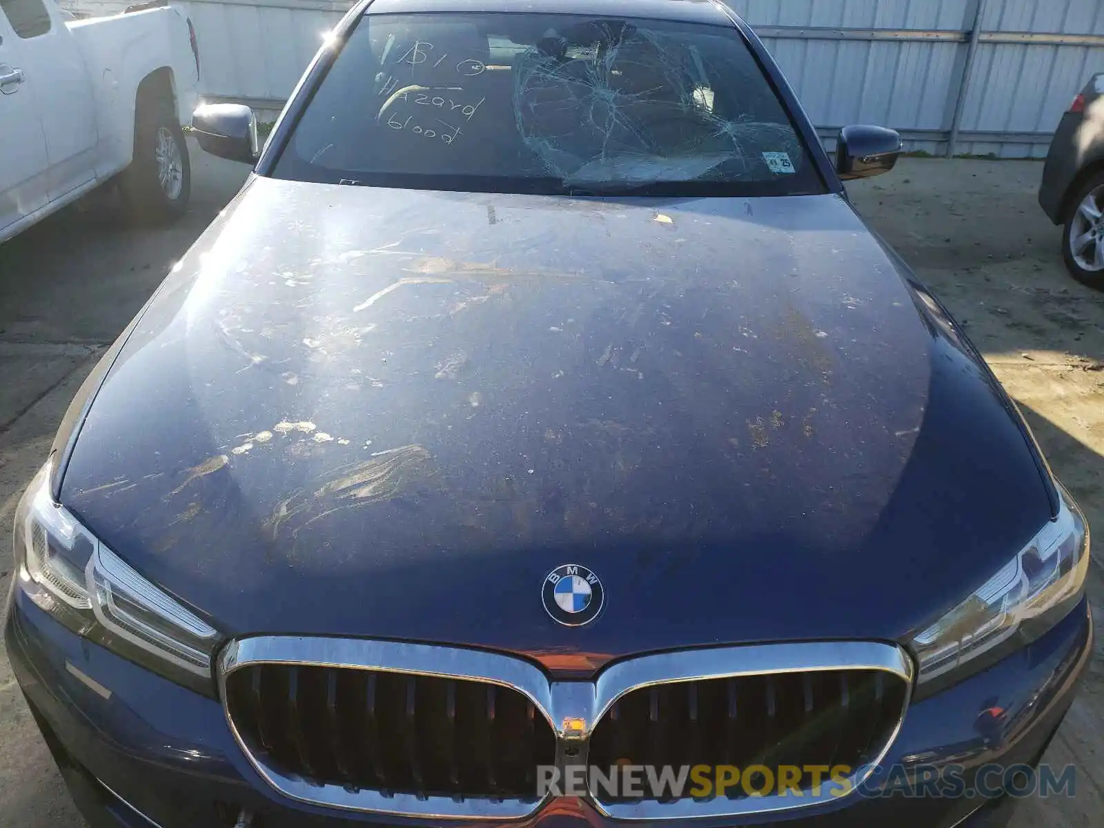 7 Photograph of a damaged car WBA13BJ00MCF83521 BMW 5 SERIES 2021