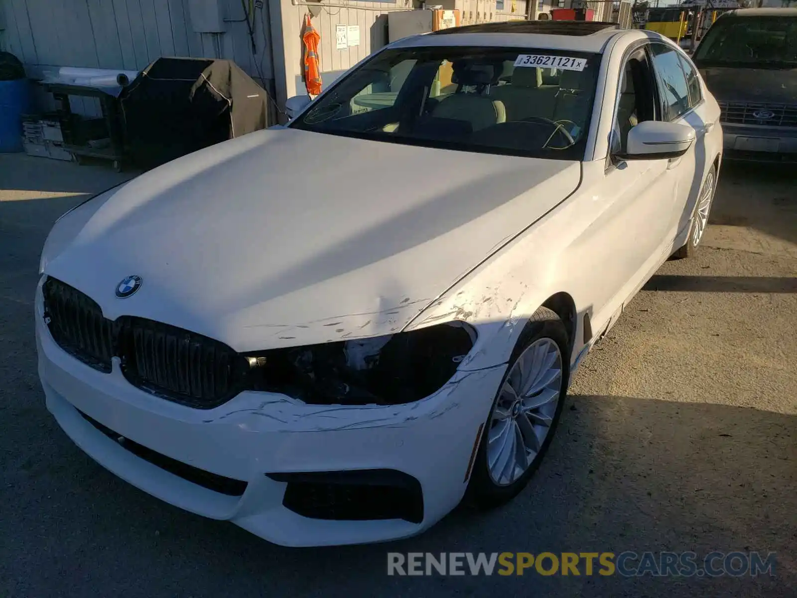 2 Photograph of a damaged car WBA13BJ00MCF89948 BMW 5 SERIES 2021