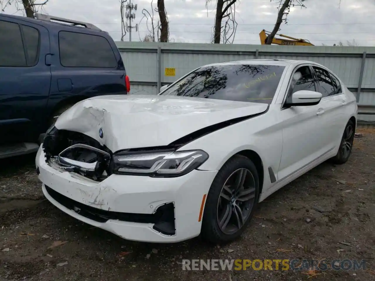 2 Photograph of a damaged car WBA13BJ00MWW91696 BMW 5 SERIES 2021