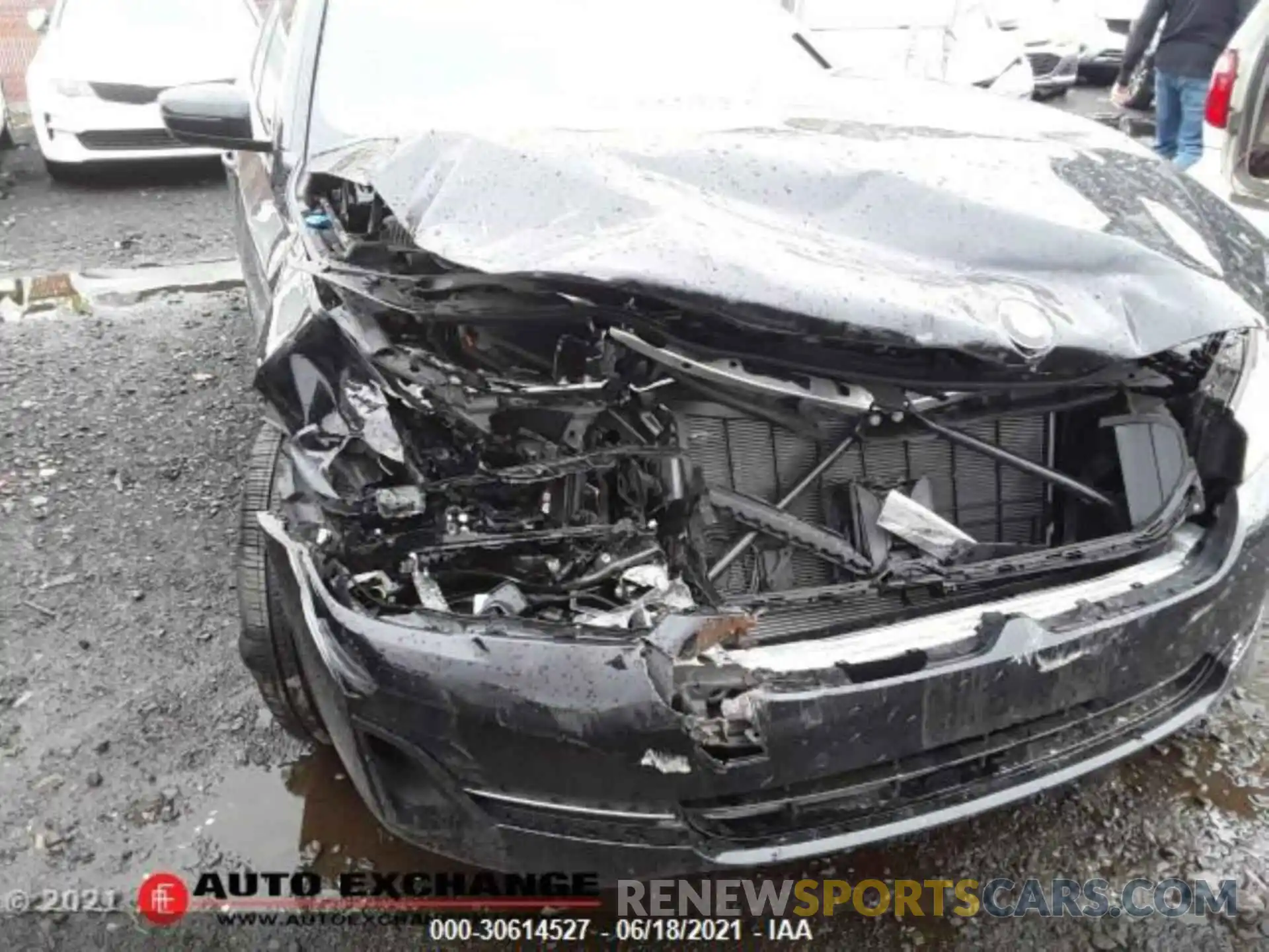 1 Photograph of a damaged car WBA13BJ00MWW92220 BMW 5 SERIES 2021