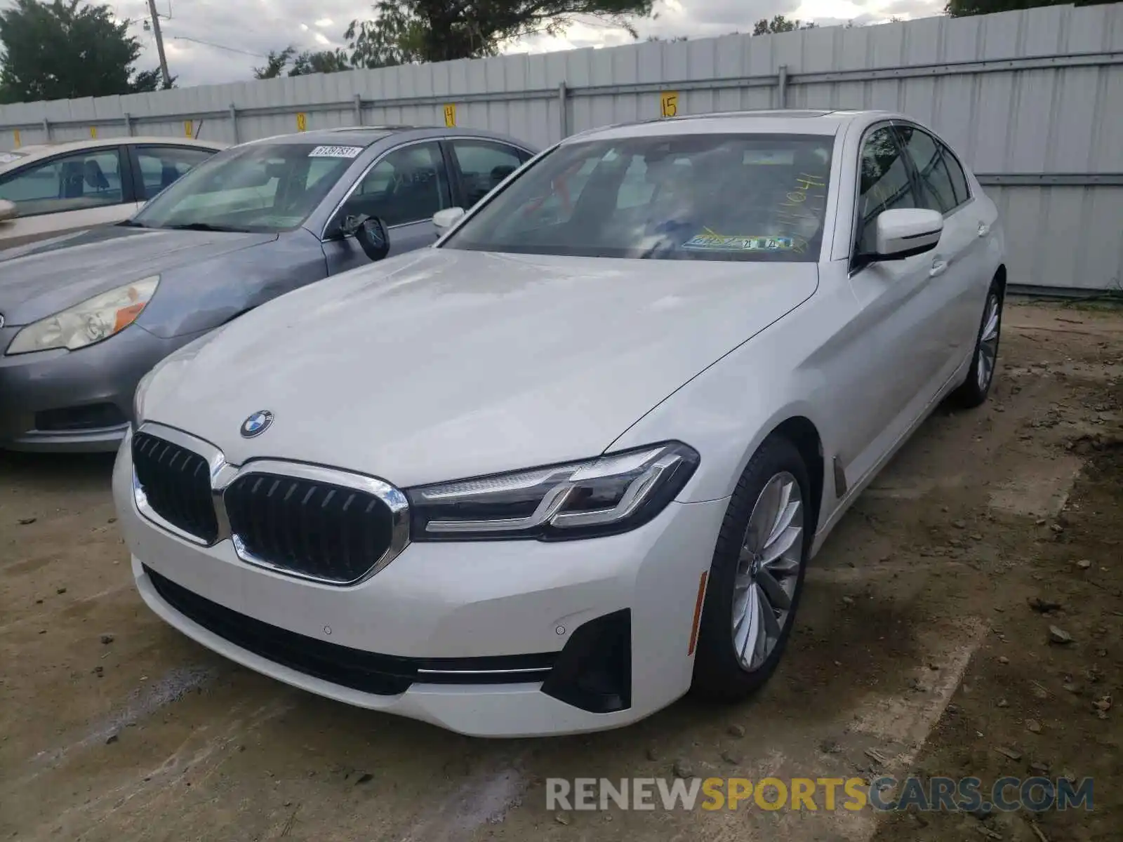 2 Photograph of a damaged car WBA13BJ01MCF95838 BMW 5 SERIES 2021