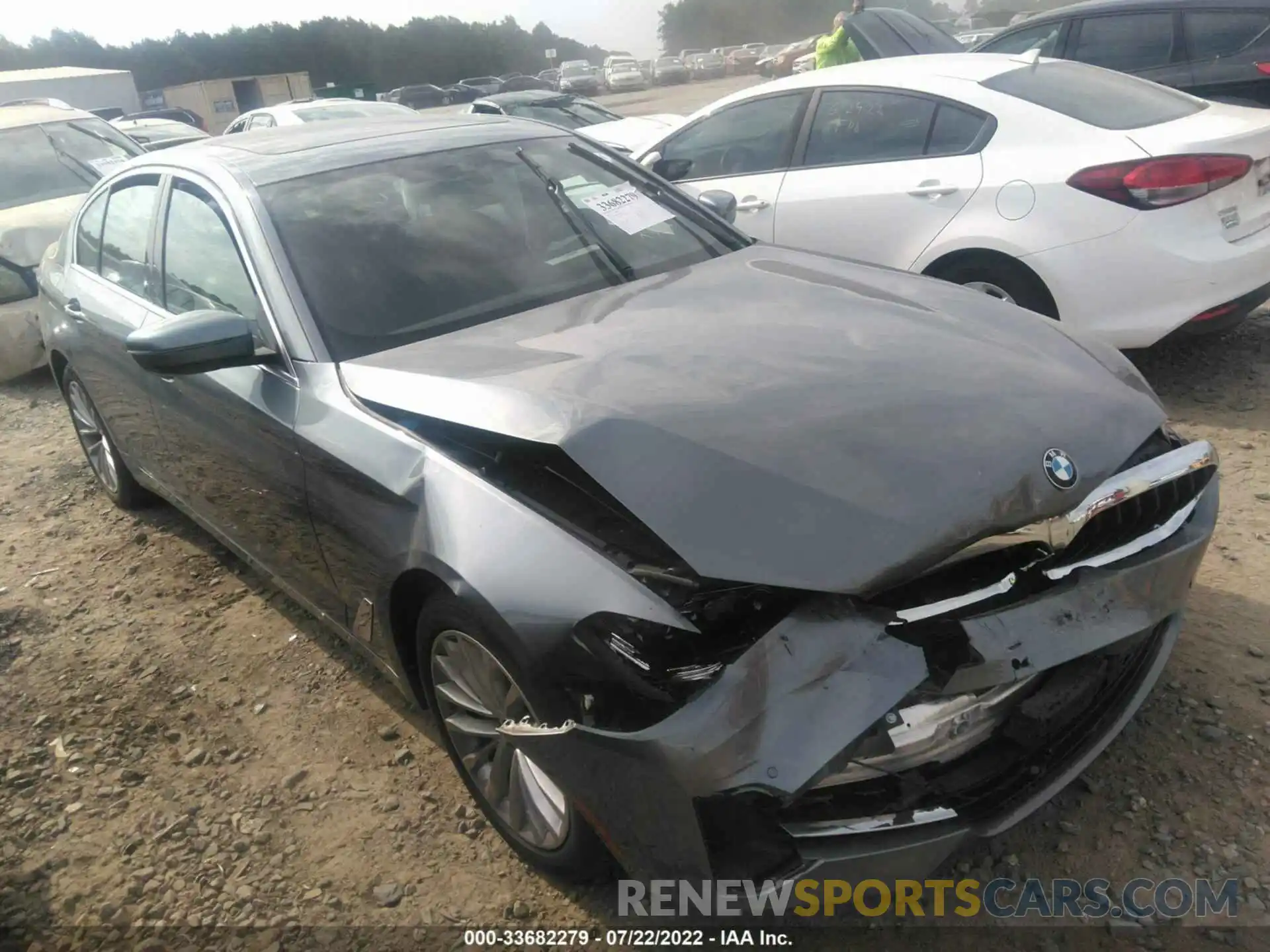 1 Photograph of a damaged car WBA13BJ01MWW95899 BMW 5 SERIES 2021