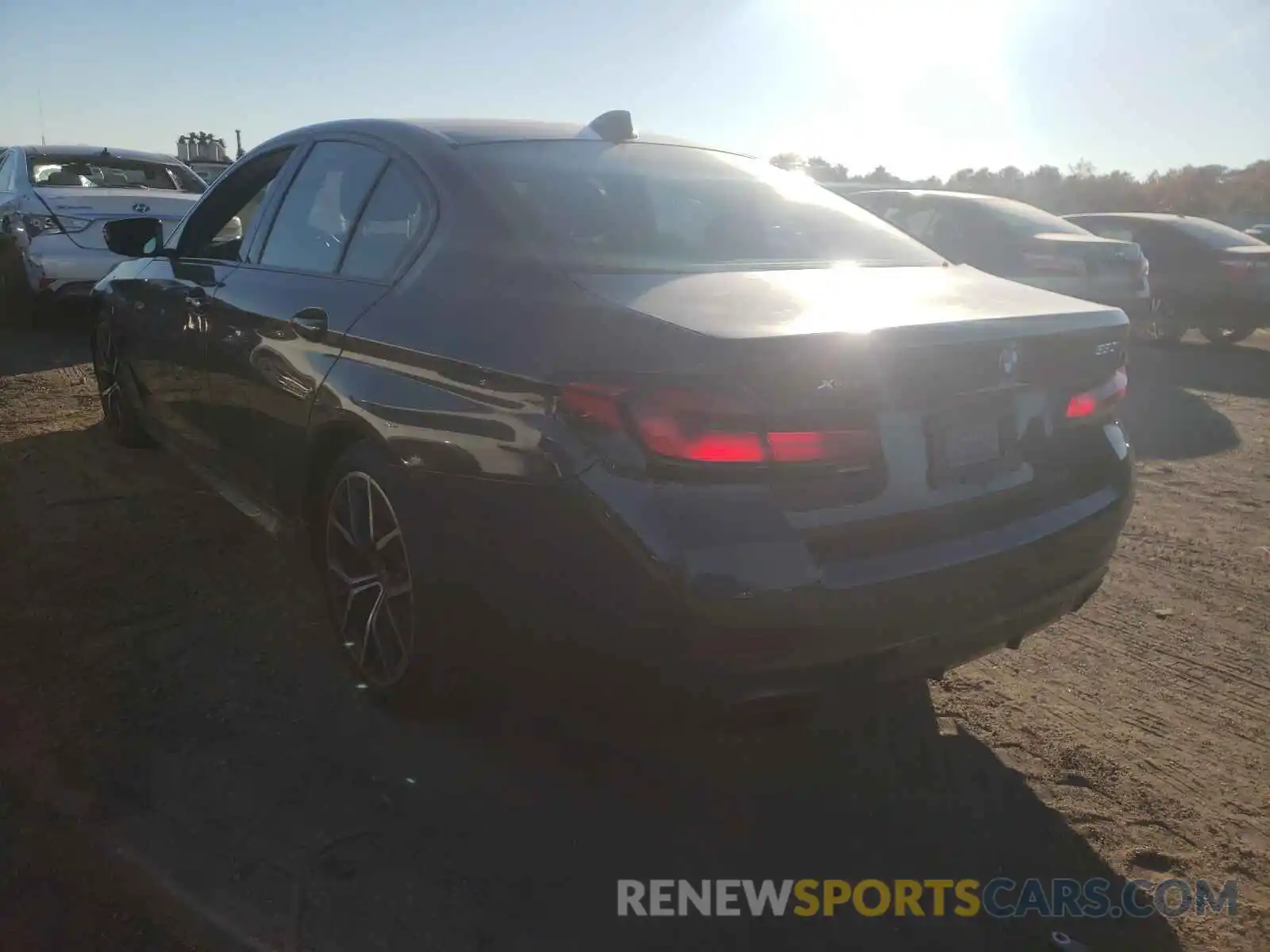 3 Photograph of a damaged car WBA13BJ01MWX02141 BMW 5 SERIES 2021