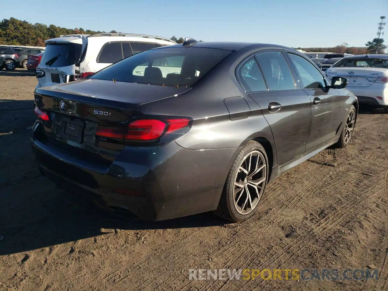 4 Photograph of a damaged car WBA13BJ01MWX02141 BMW 5 SERIES 2021