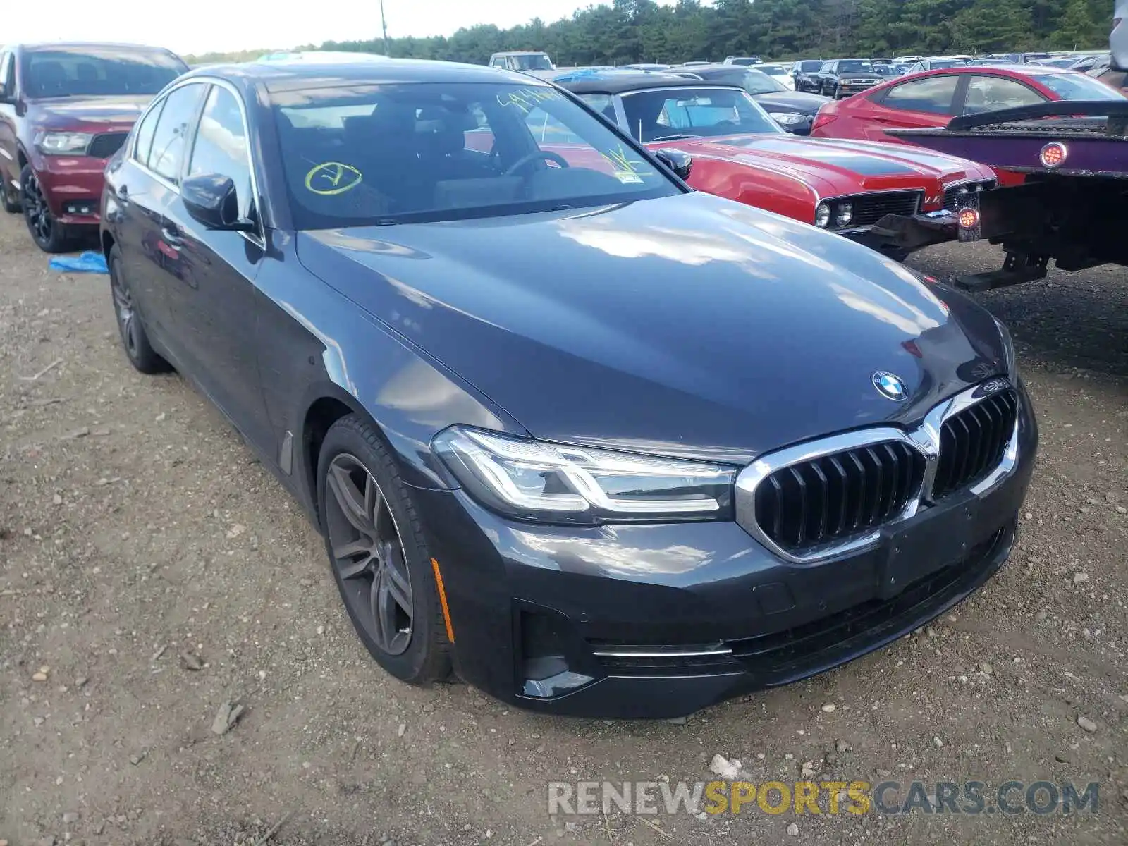 1 Photograph of a damaged car WBA13BJ01MWX20526 BMW 5 SERIES 2021