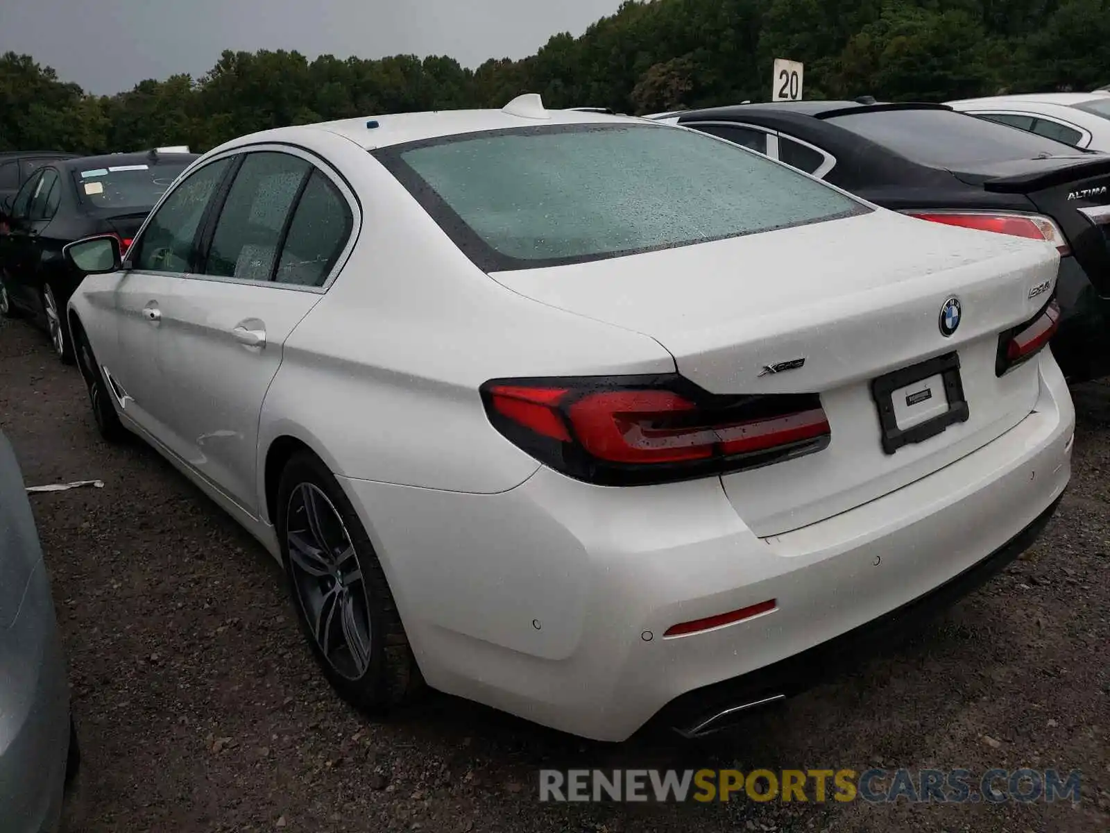 3 Photograph of a damaged car WBA13BJ02MCF03023 BMW 5 SERIES 2021