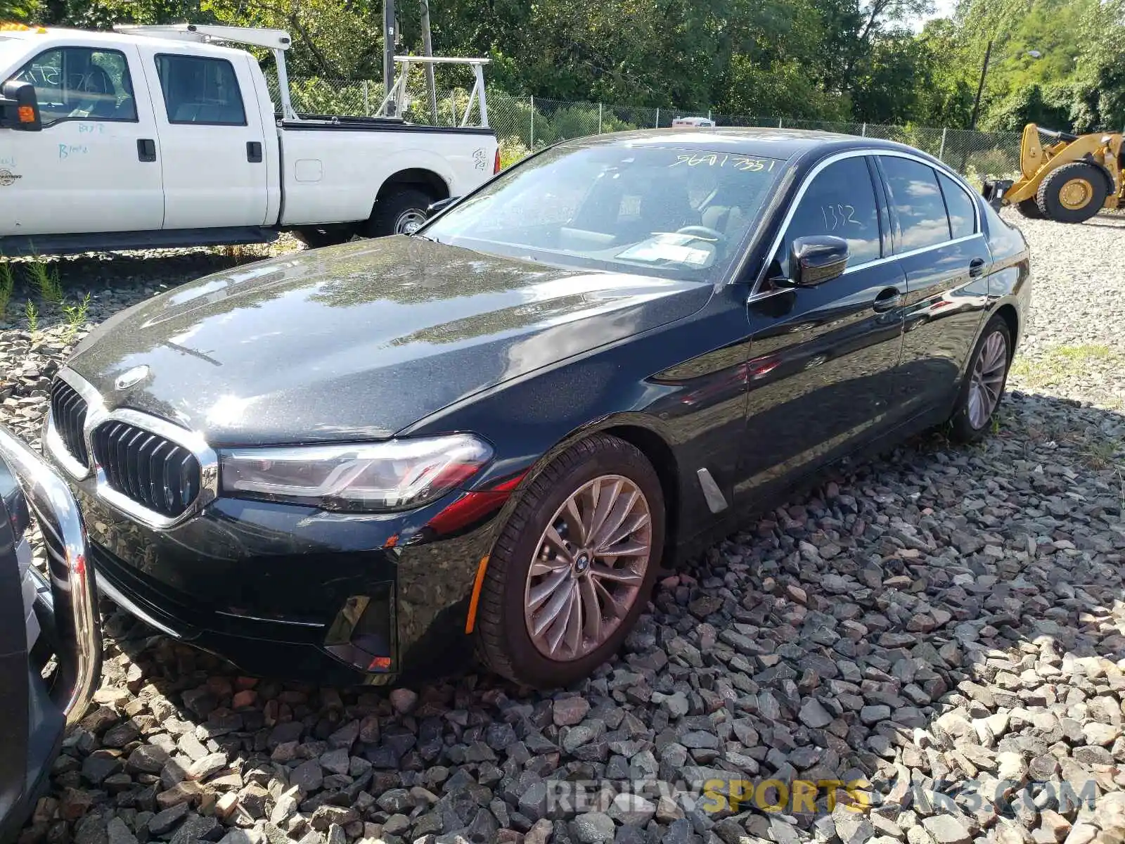 2 Photograph of a damaged car WBA13BJ02MCG31195 BMW 5 SERIES 2021