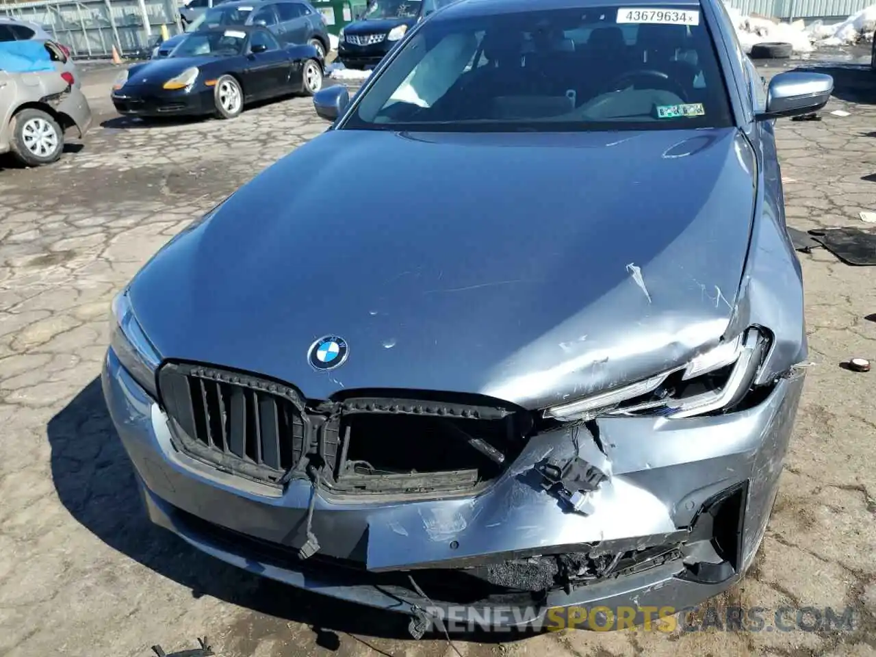 11 Photograph of a damaged car WBA13BJ02MWW95328 BMW 5 SERIES 2021