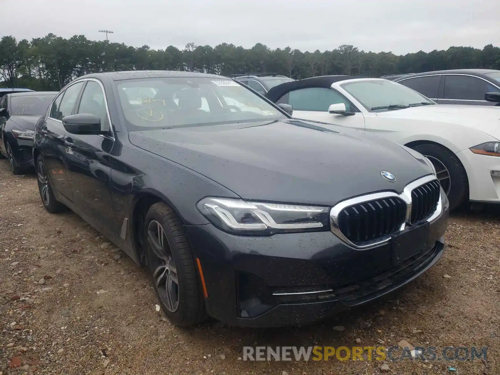 1 Photograph of a damaged car WBA13BJ02MWX27372 BMW 5 SERIES 2021