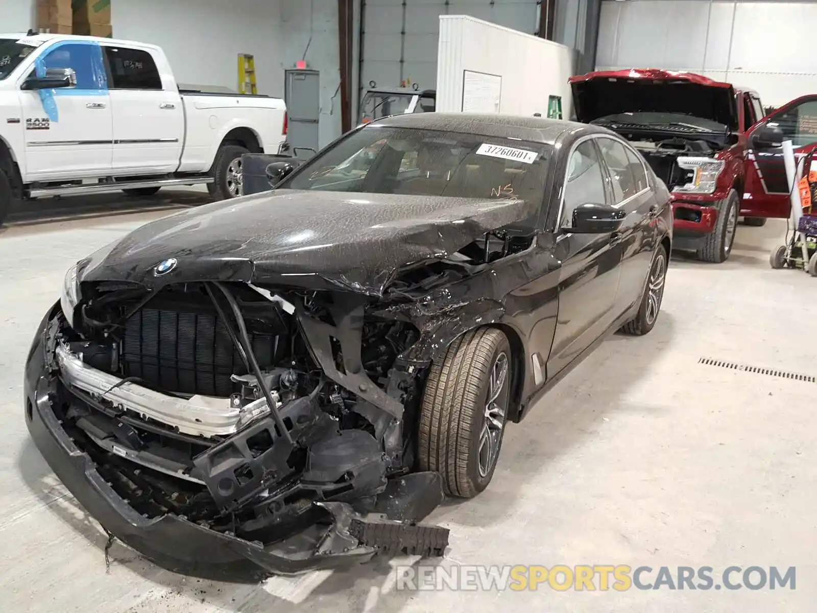 2 Photograph of a damaged car WBA13BJ03MCF12927 BMW 5 SERIES 2021