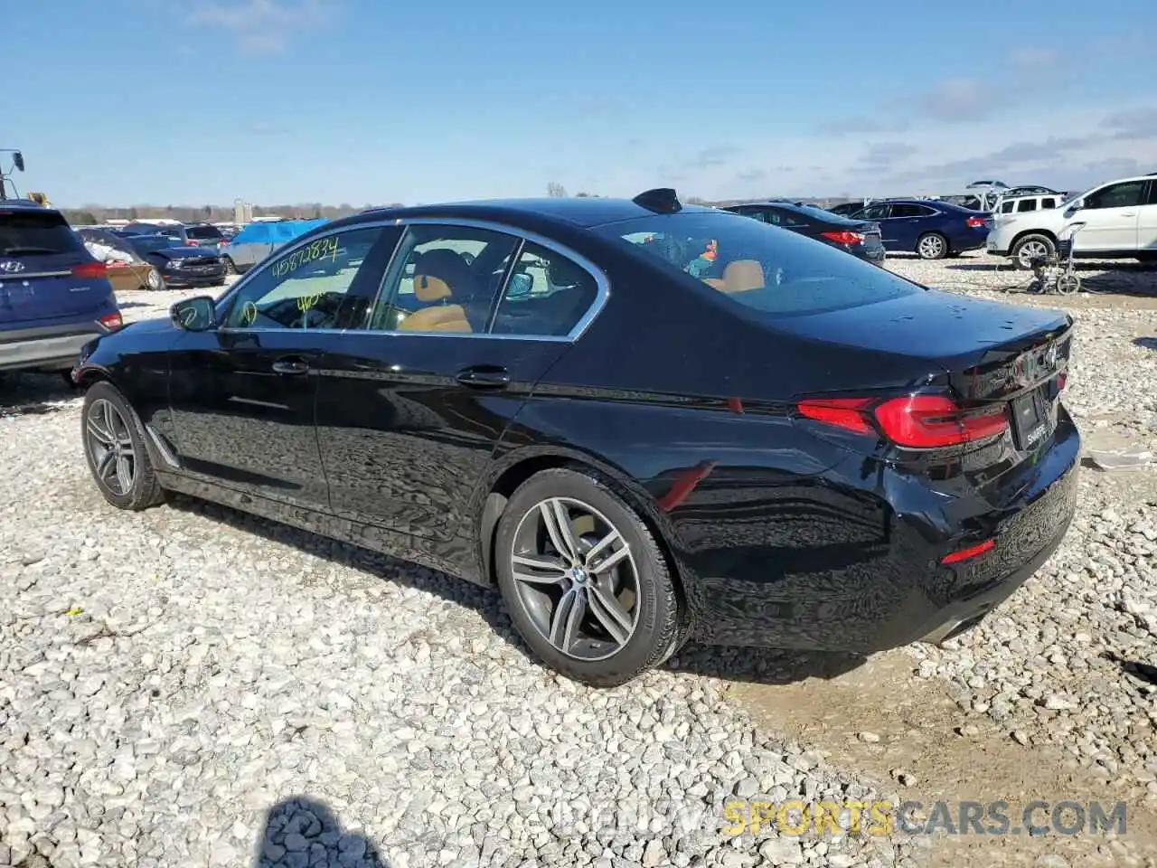 2 Photograph of a damaged car WBA13BJ03MCF15777 BMW 5 SERIES 2021