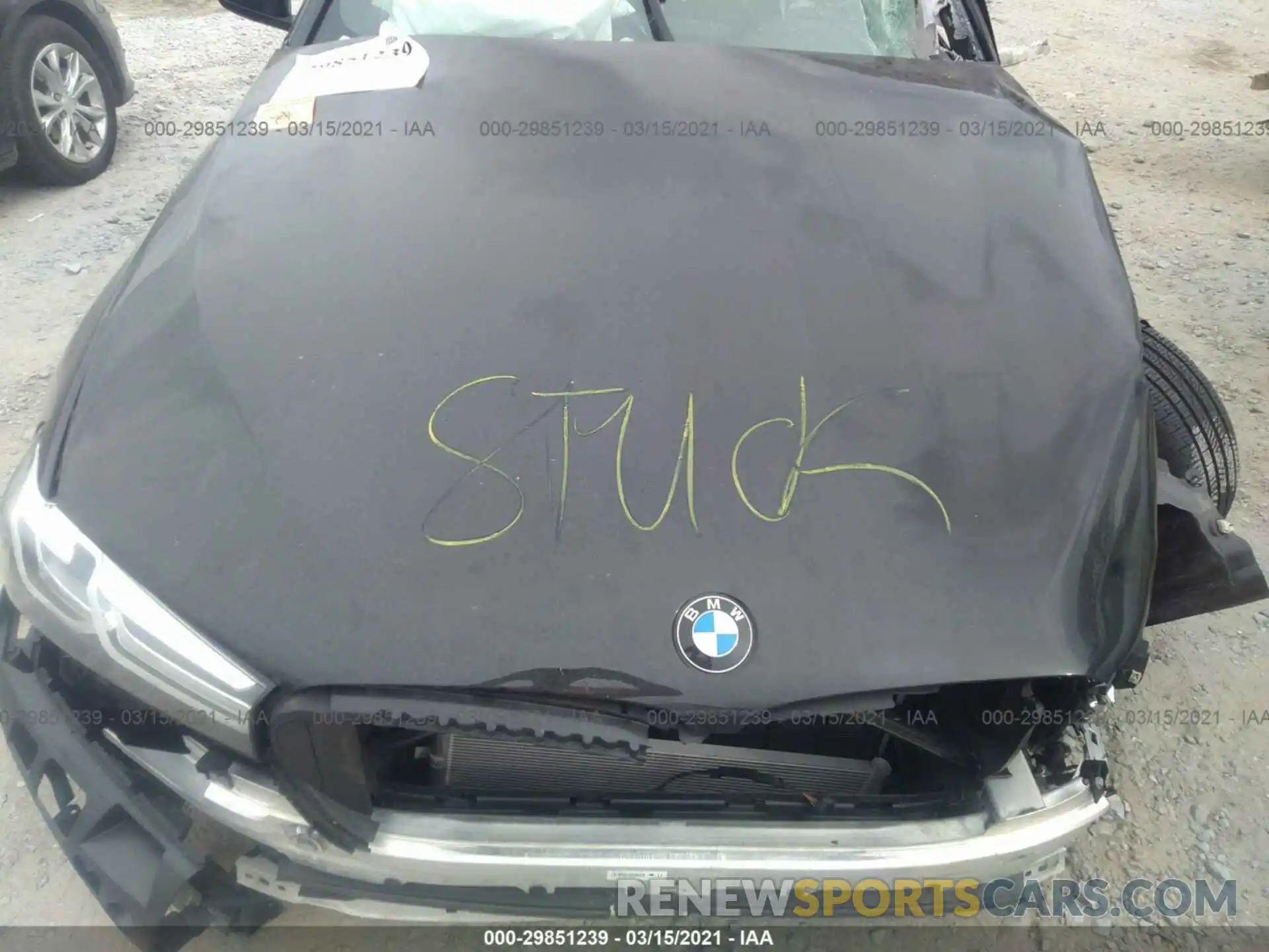 10 Photograph of a damaged car WBA13BJ03MCF90754 BMW 5 SERIES 2021