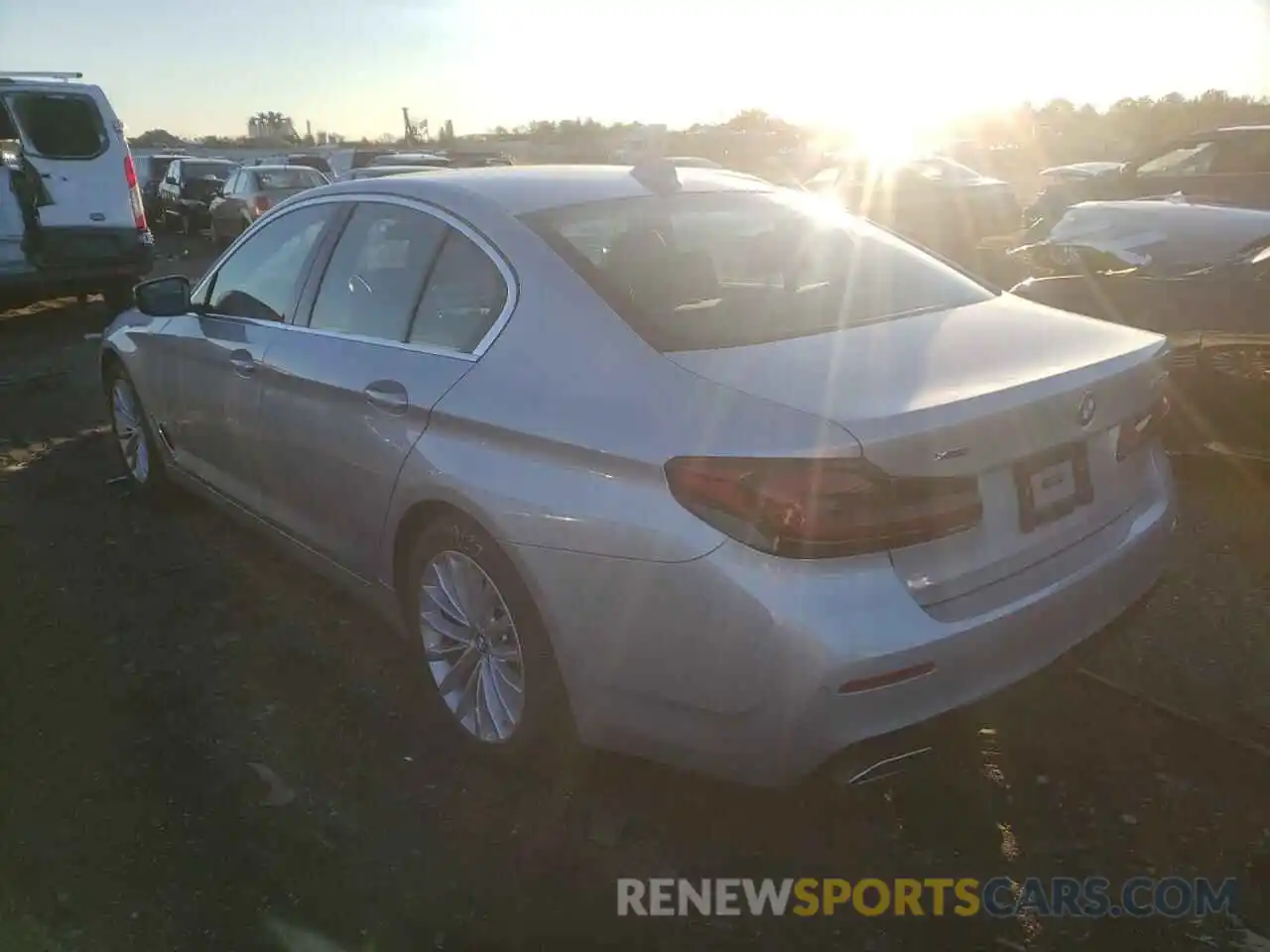 3 Photograph of a damaged car WBA13BJ03MCH16059 BMW 5 SERIES 2021